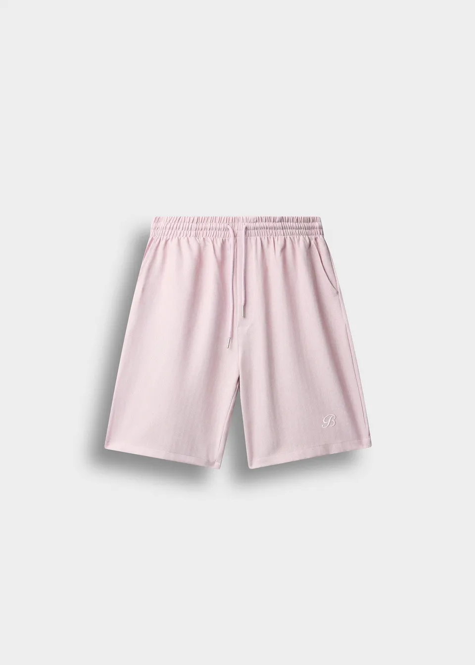 burocs-herringbone-shorts-dusty-rose-fischgr-t-regular-fit image 1