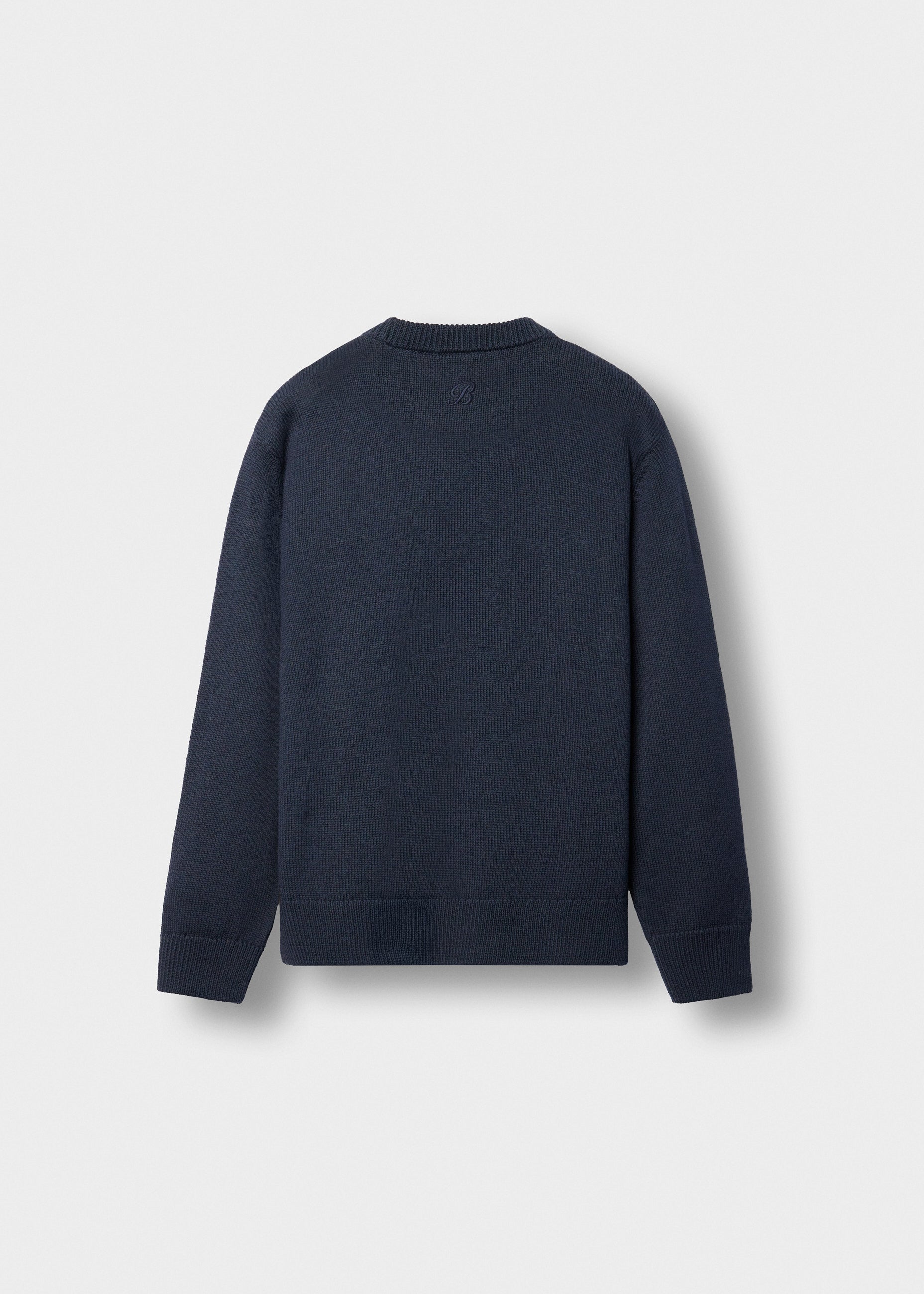 burocs-sweater-cotton-crewneck-pullover-navy-br-1300-herren image 2