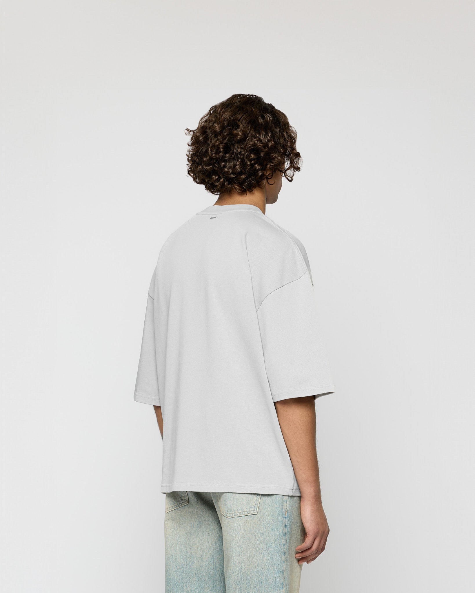 eightyfive-tops-signature-heavy-cropped-t-shirt-light-grey image 4