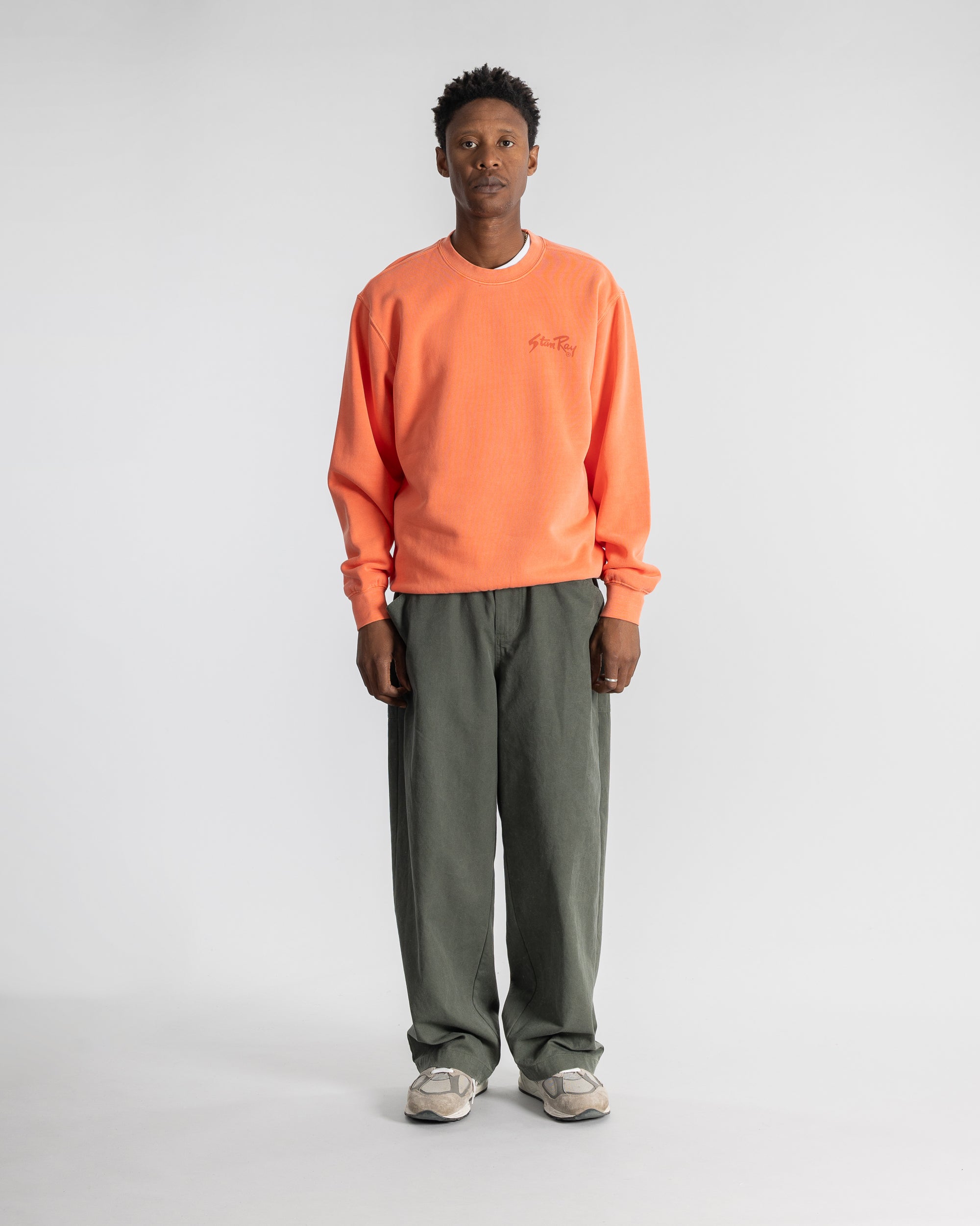 stan-ray-stan-og-crew-sweatshirt-washed-red-baumwolle image 2