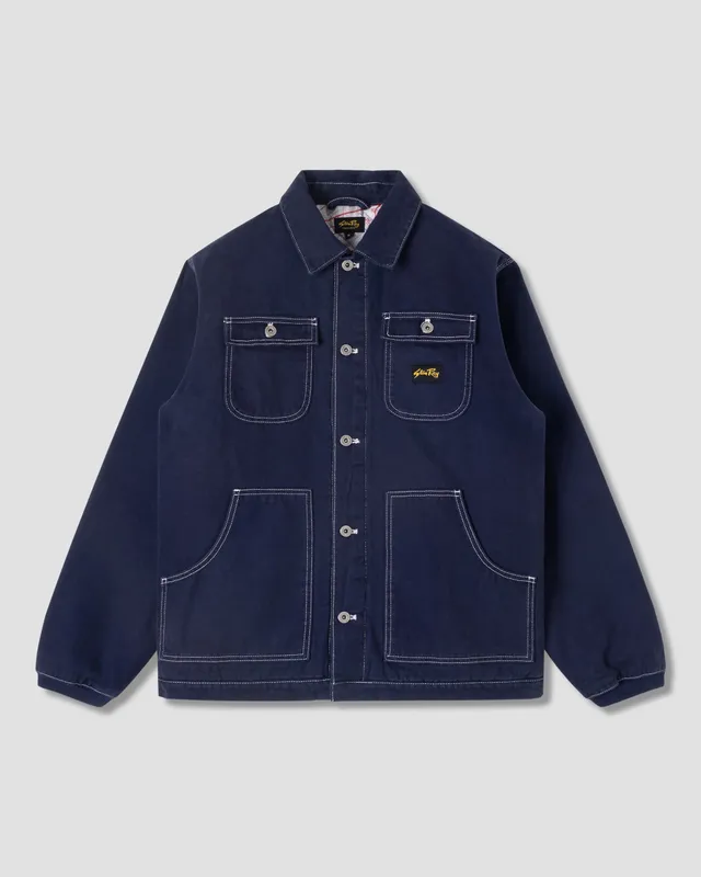 stan-ray-pork-chop-jacke-washed-navy-canvas-gef-ttert image 1