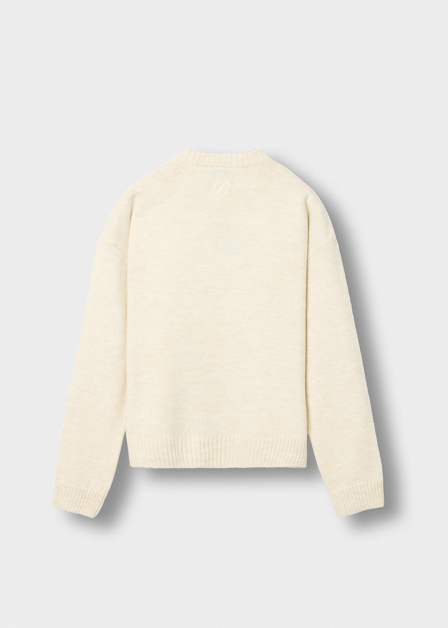 burocs-knitwear-crewneck-pullover-creme-oversize-acryl image 2