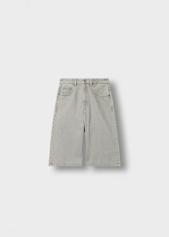 burocs-carlo-baggy-shorts-sunwashed-grey-w31 image 1