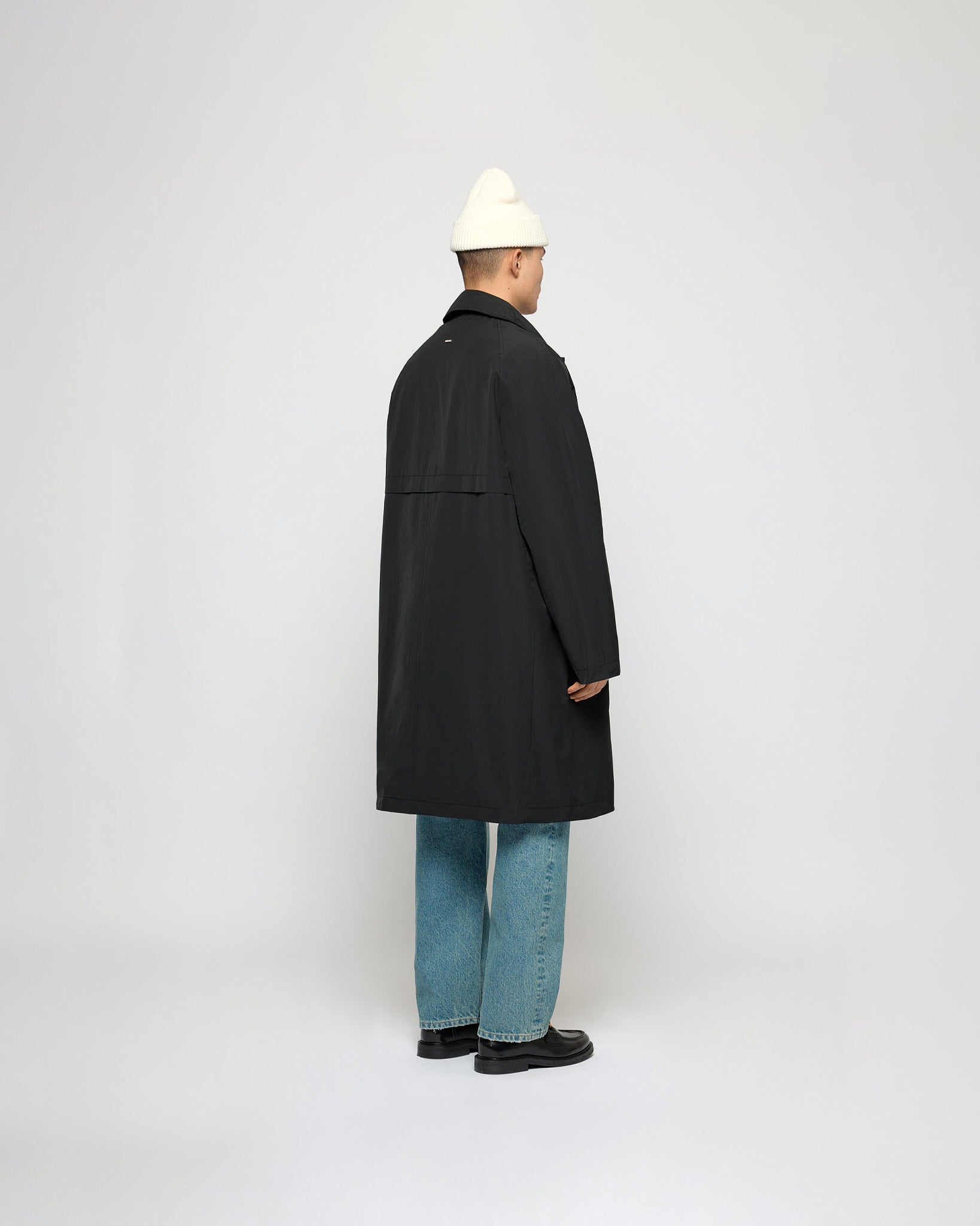 eightyfive-car-coat-black-herren-mantel-regular-fit image 4