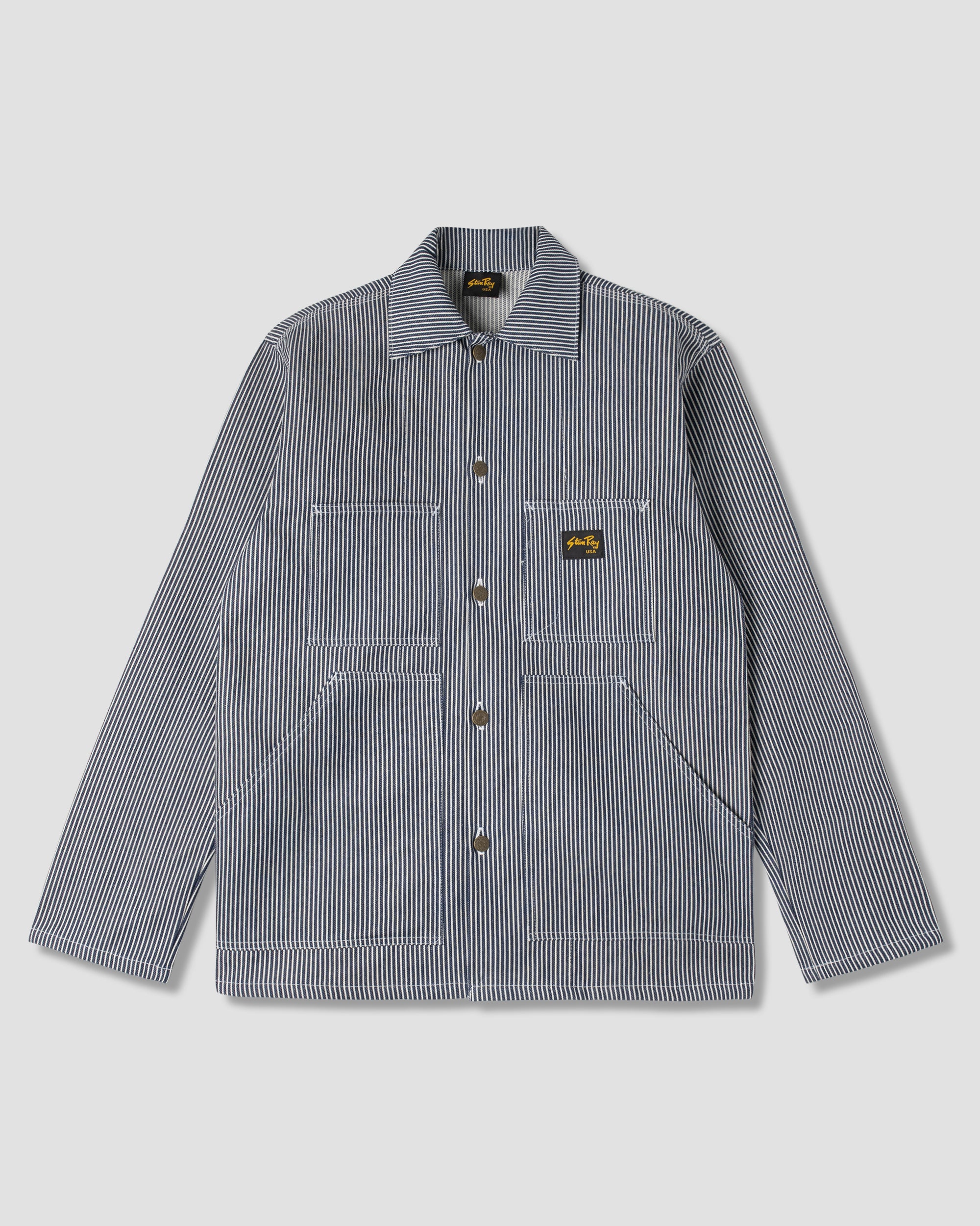 stan-ray-shop-jacket-arbeitsjacke-hickory-stripe image 1