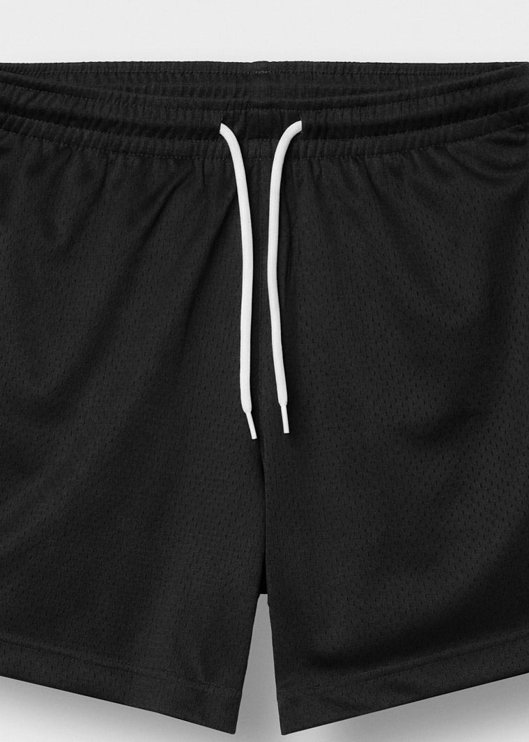 burocs-mesh-shorts-black-regular-fit-polyester image 3