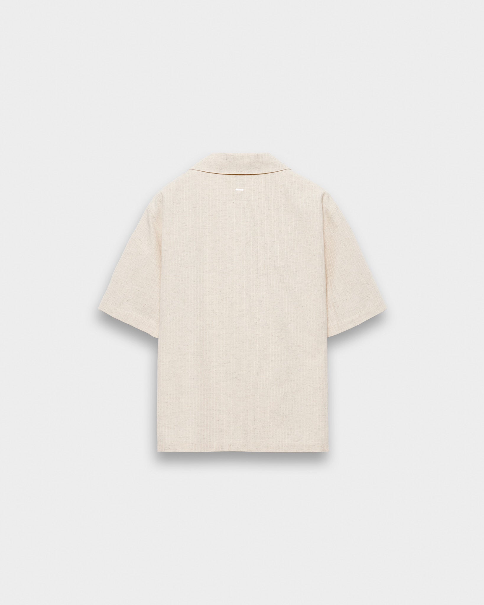 eightyfive-tops-structured-shirt-hemd-ecru-hanf-bowling-kragen image 2