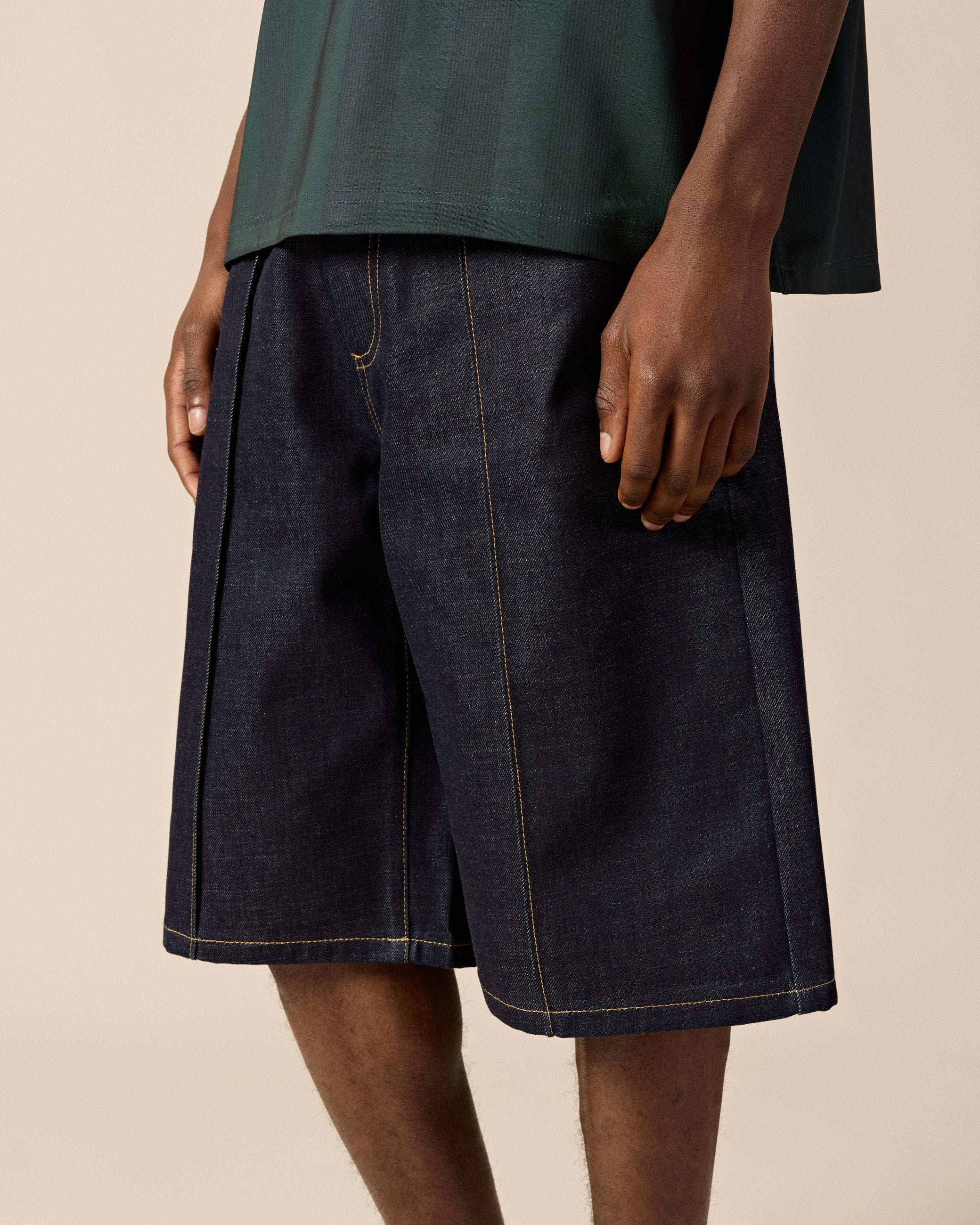 eightyfive-baggy-jorts-with-seam-jorts-raw-denim-32-baggy-fit image 7
