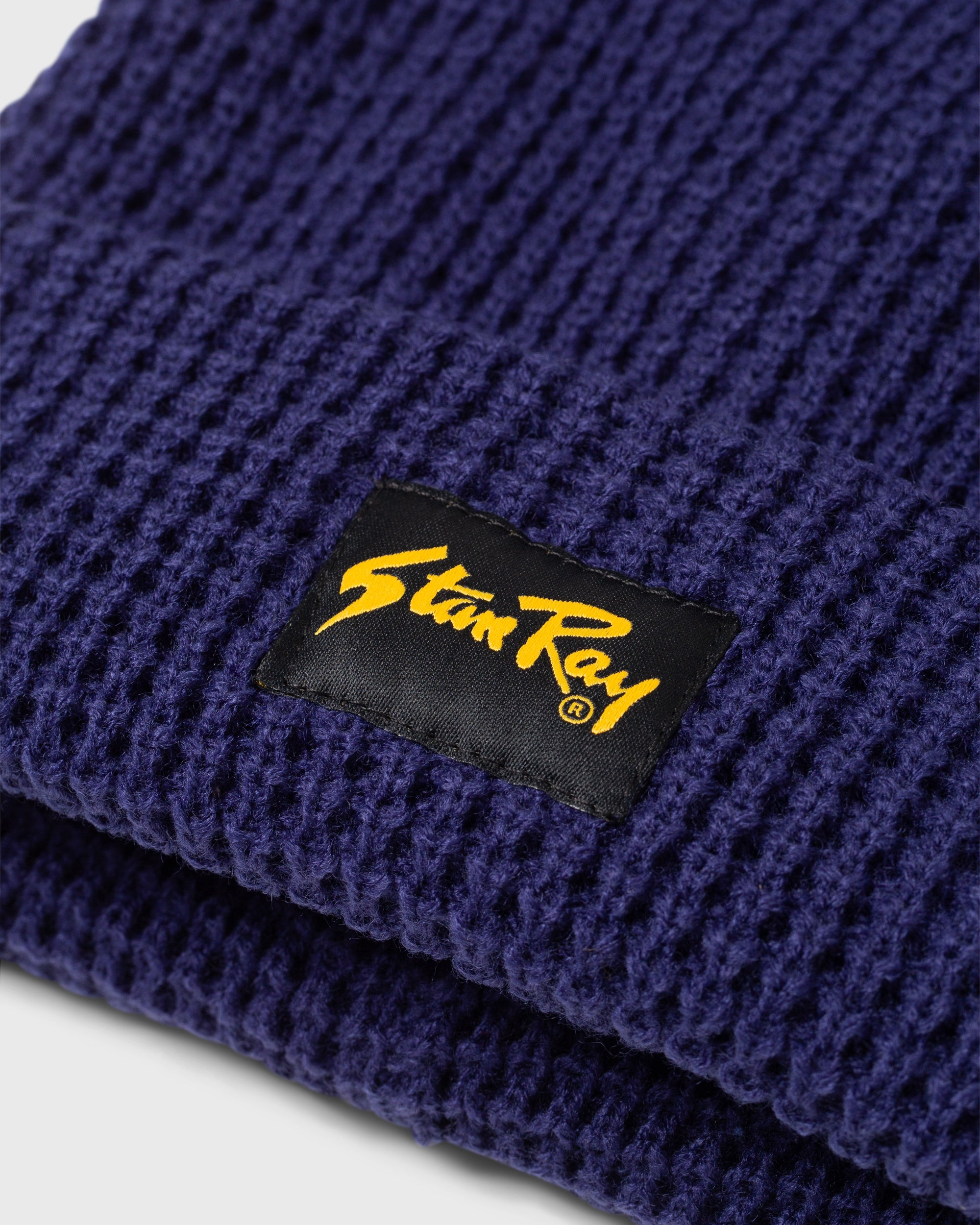 stan-ray-waffle-beanie-m-tze-navy-acryl-einheitsgr-e image 3