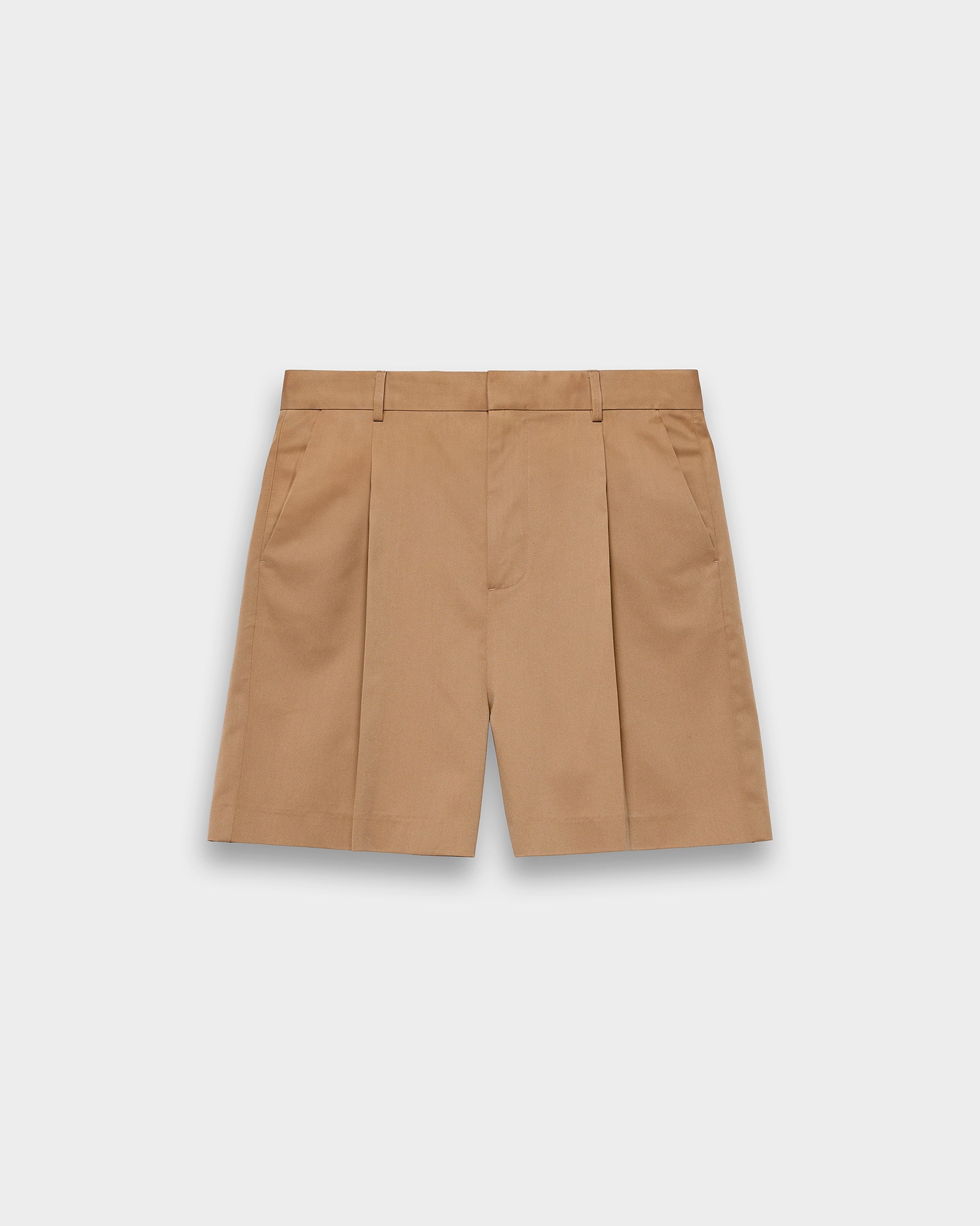 eightyfive-tailored-shorts-mocha-relaxed-fit-viskose image 1