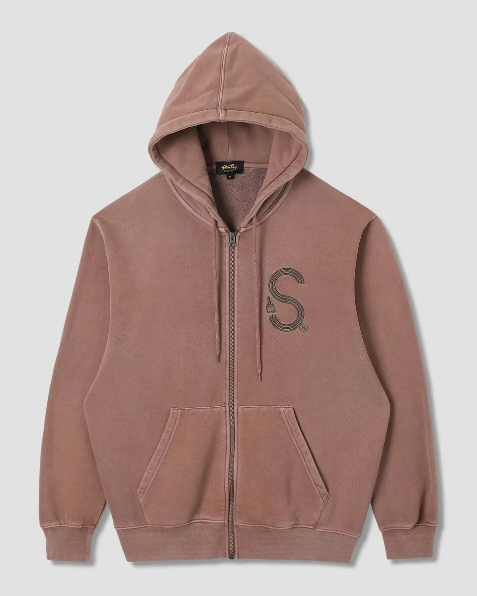 stan-ray-s-supply-zip-hood-hoodie-acorn-baumwolle image 1