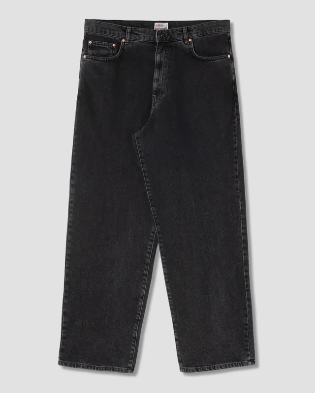 stan-ray-wide-5-jeans-washed-black-loose-fit-12oz image 1