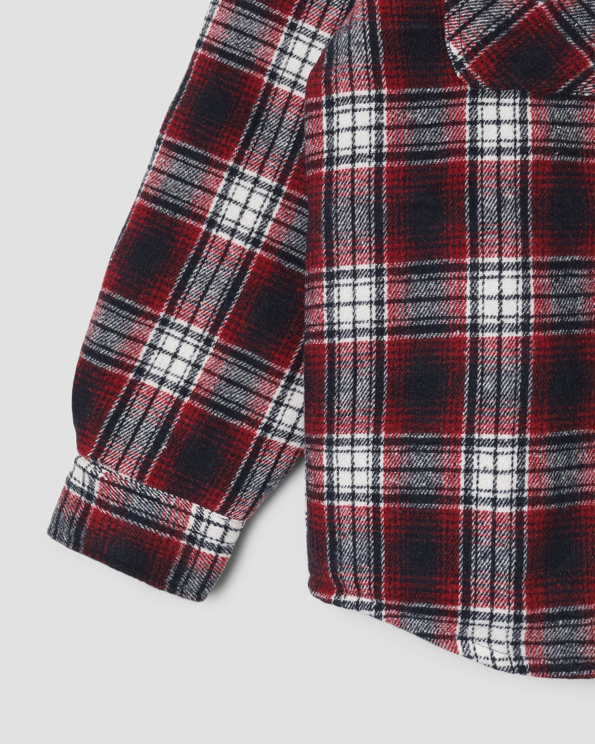 stan-ray-quilted-overshirt-rot-plaid-wattiert image 5