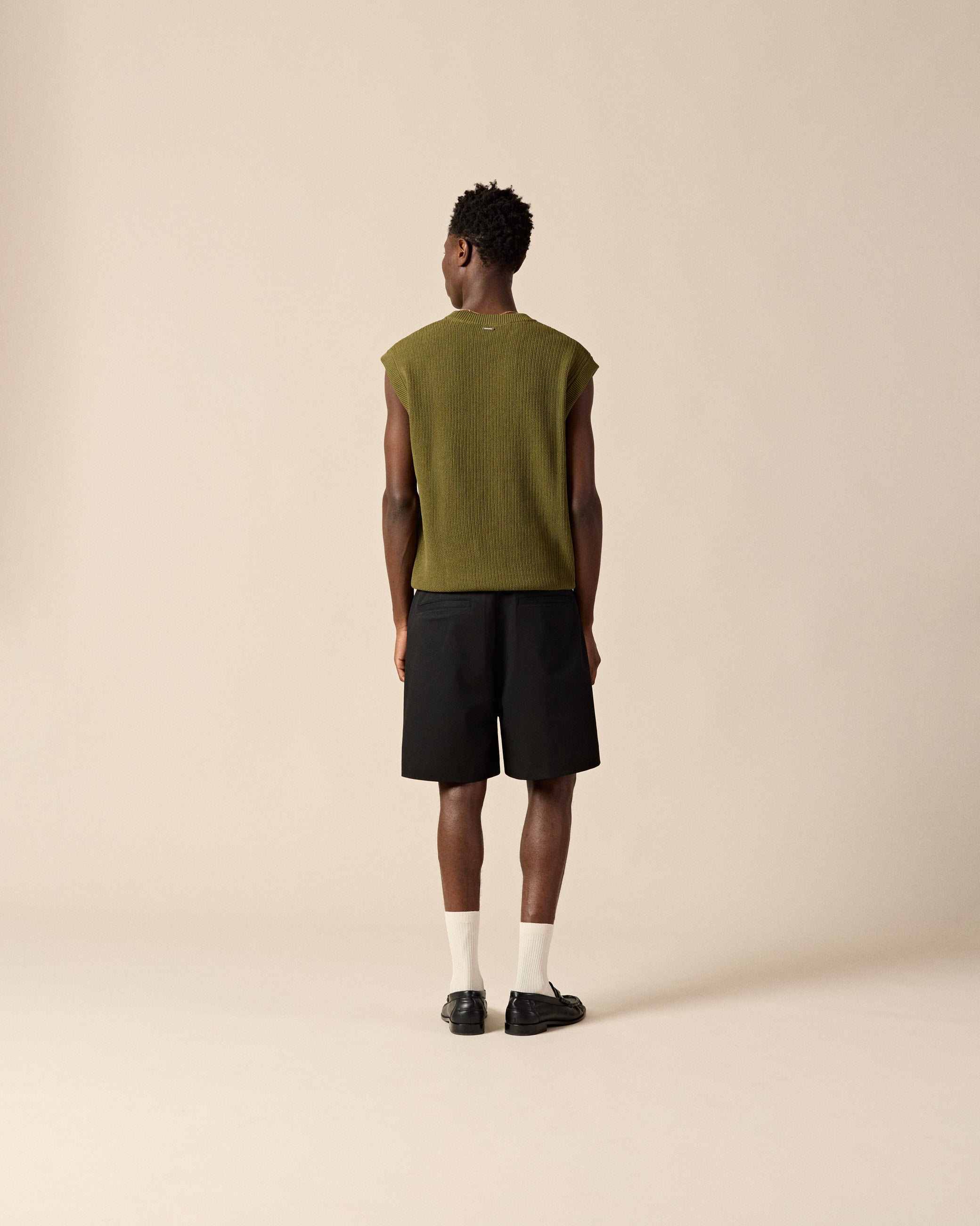 eightyfive-tops-knit-tanktop-top-olive-green image 5