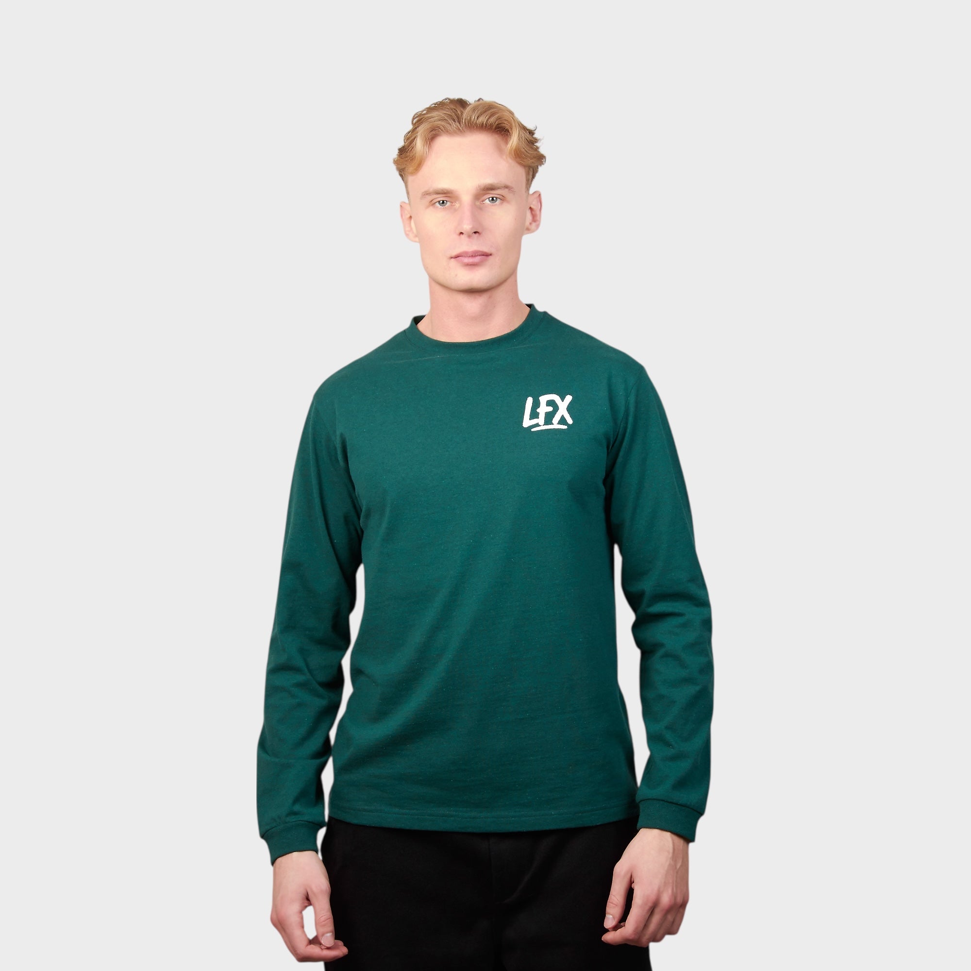 le-fix-lfx-longsleeve-gr-n-100-baumwolle image 2