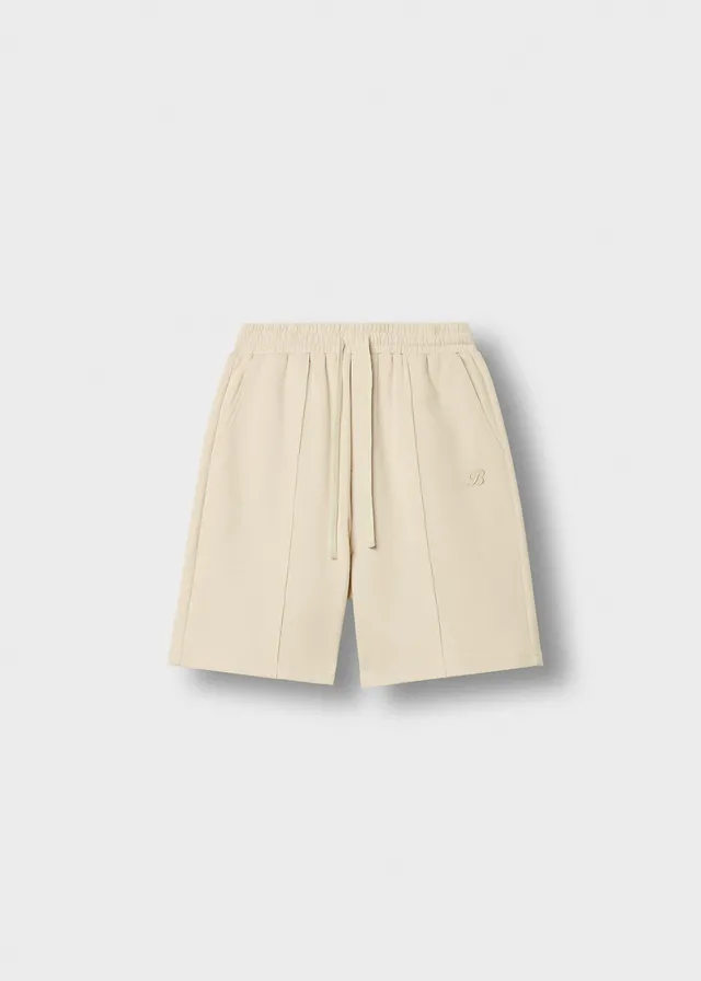 burocs-shorts-sweatshorts-with-seam-beige-relaxed-fit image 1