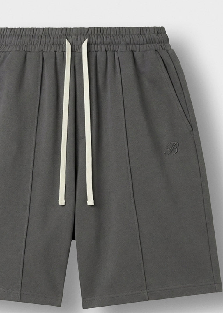 burocs-sweatshorts-with-seam-grau-baumwolle-relaxed image 3