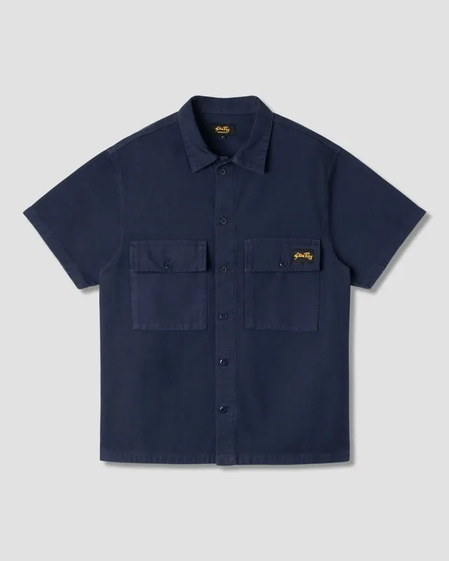 stan-ray-cpo-short-sleeve-shirt-hemd-navy image 1