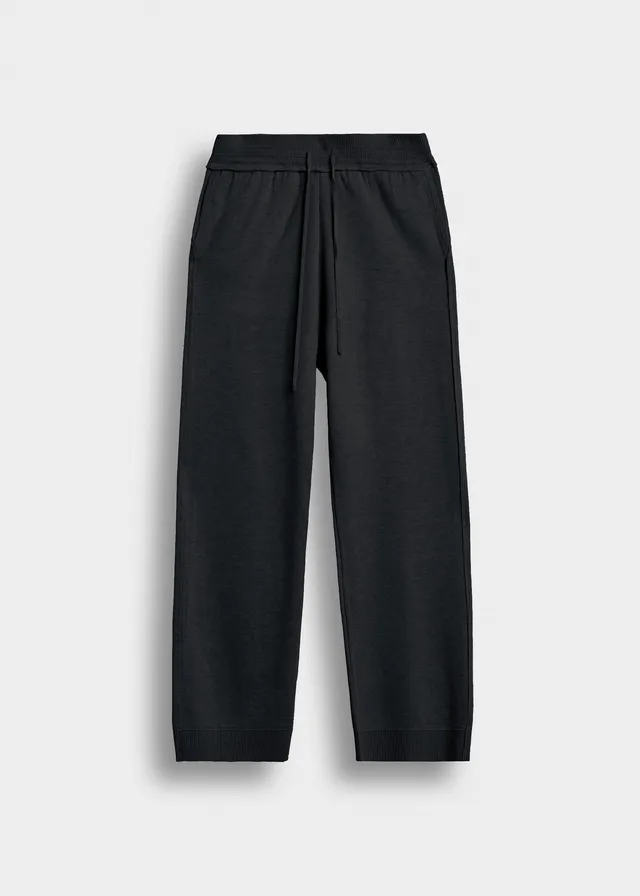 burocs-pants-knit-wide-leg-pants-black image 1