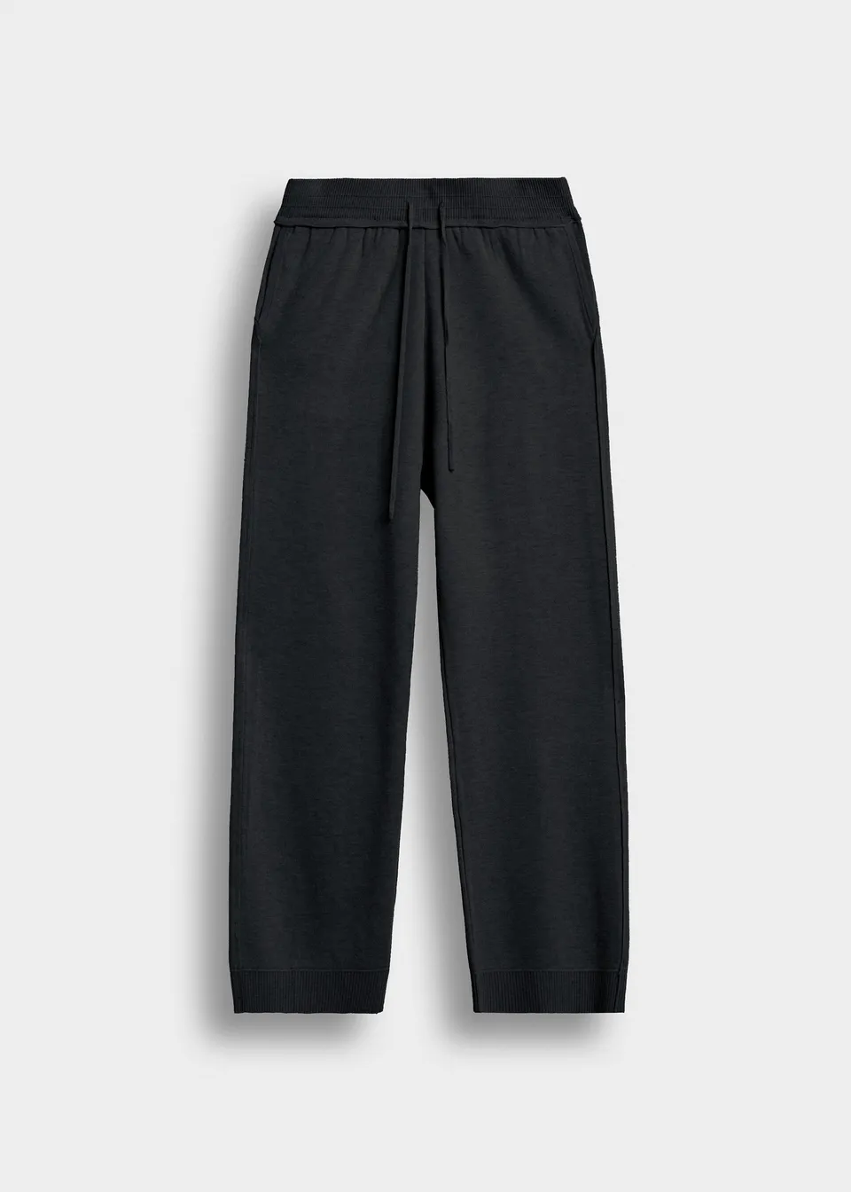 burocs-pants-knit-wide-leg-pants-black image 1