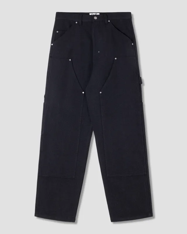 stan-ray-straight-double-knee-hose-schwarz-canvas image 1