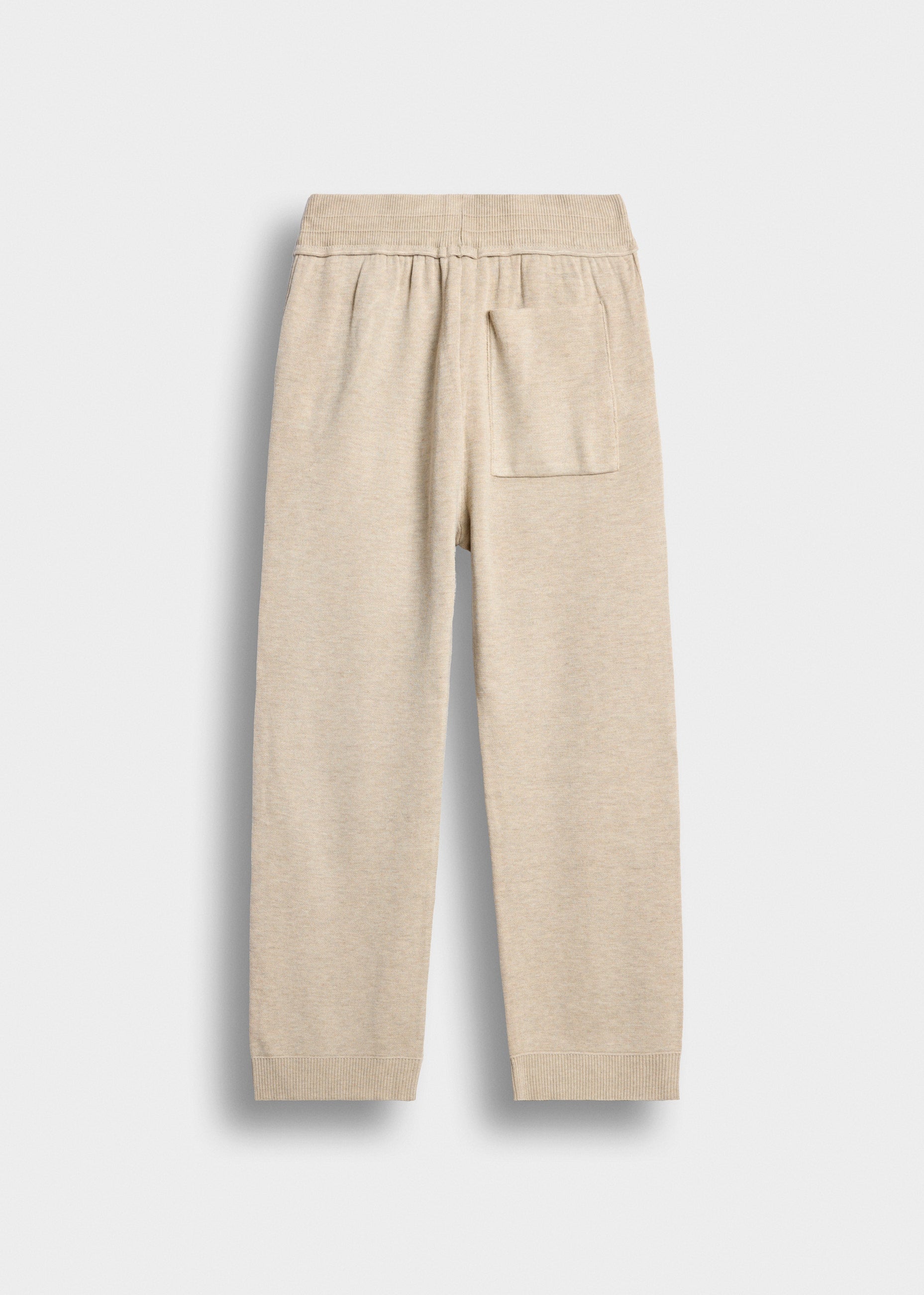 burocs-pants-knit-wide-leg-pants-jogginghose-beige-melange image 2