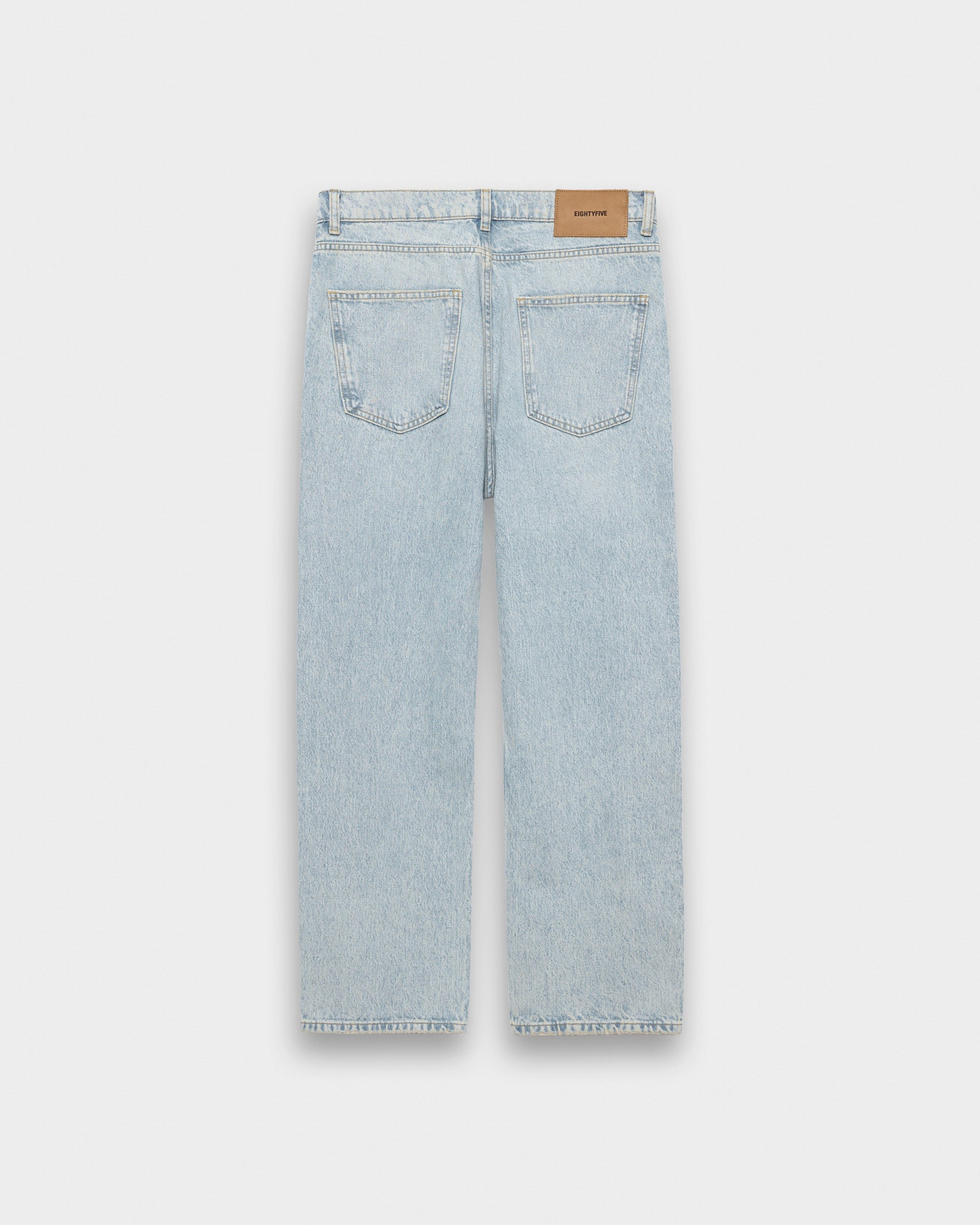 eightyfive-signature-straight-denim-jeans-ocean-blue image 2