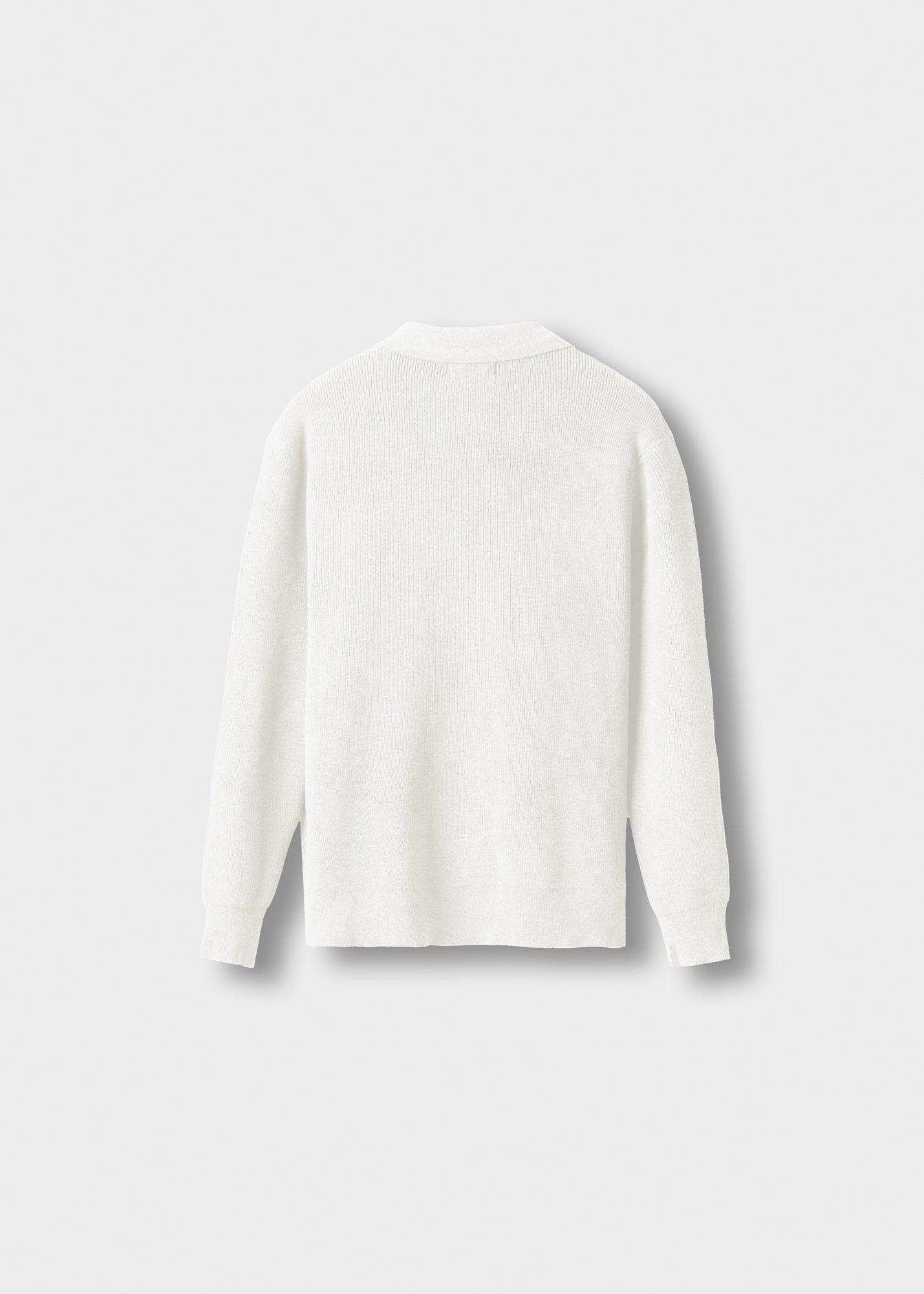 burocs-knitwear-heavy-polo-knit-sweater-pullover-creme image 2