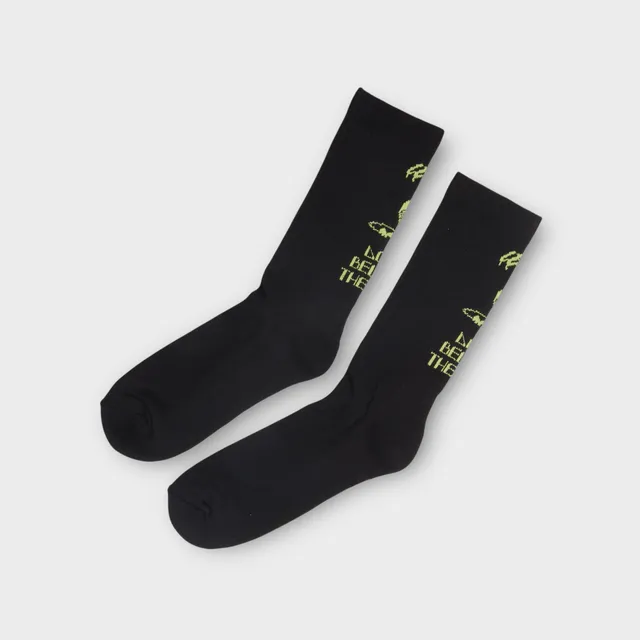 le-fix-dbth-tennissocken-schwarz-neon-gelb-don-t-believe image 1
