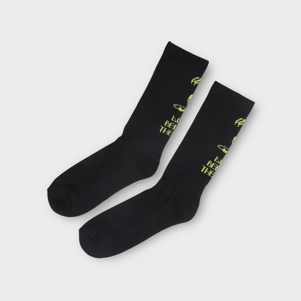 le-fix-dbth-tennissocken-schwarz-neon-gelb-don-t-believe image 1