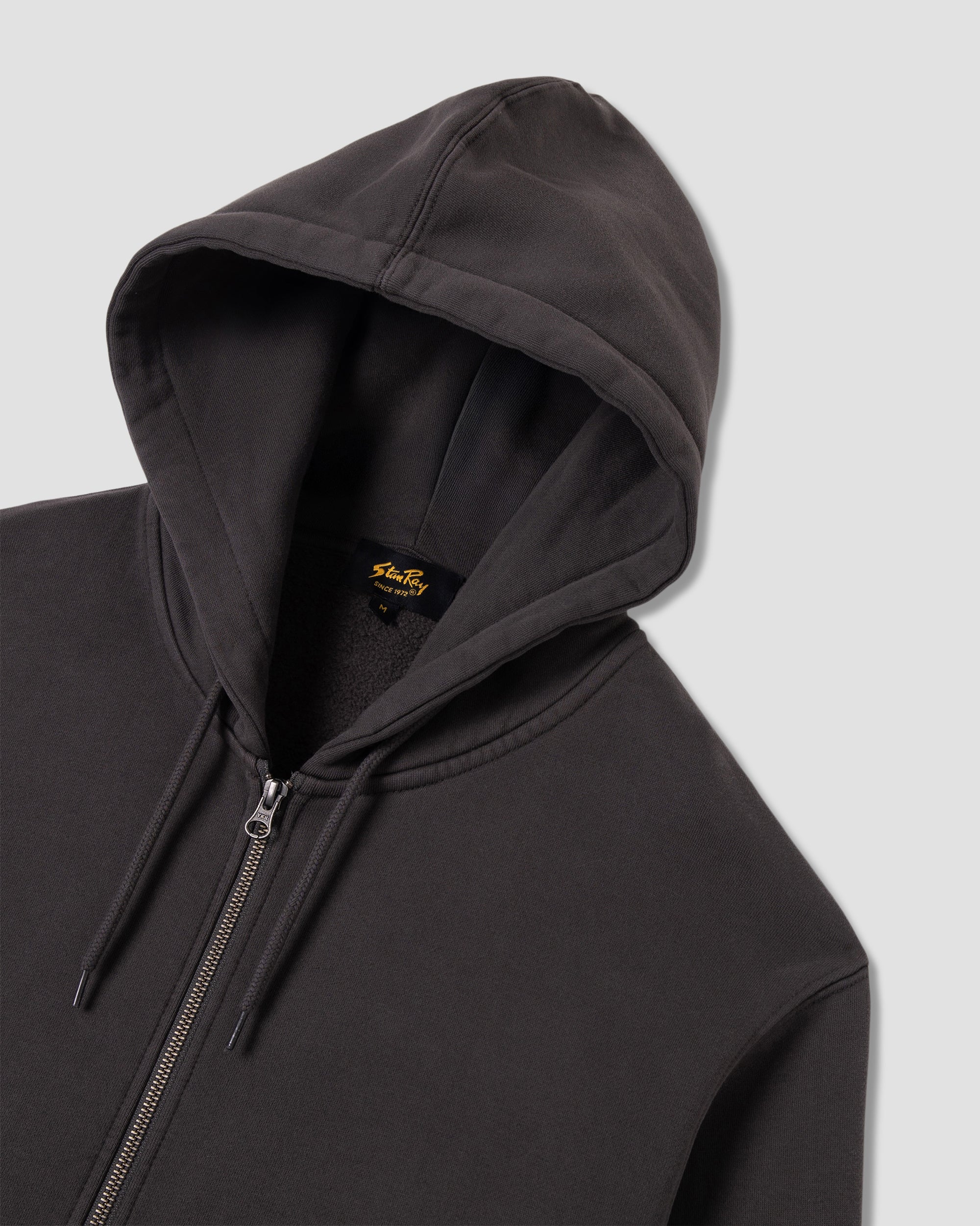 stan-ray-patch-zip-hood-kapuzenjacke-raven-black-baumwolle image 5