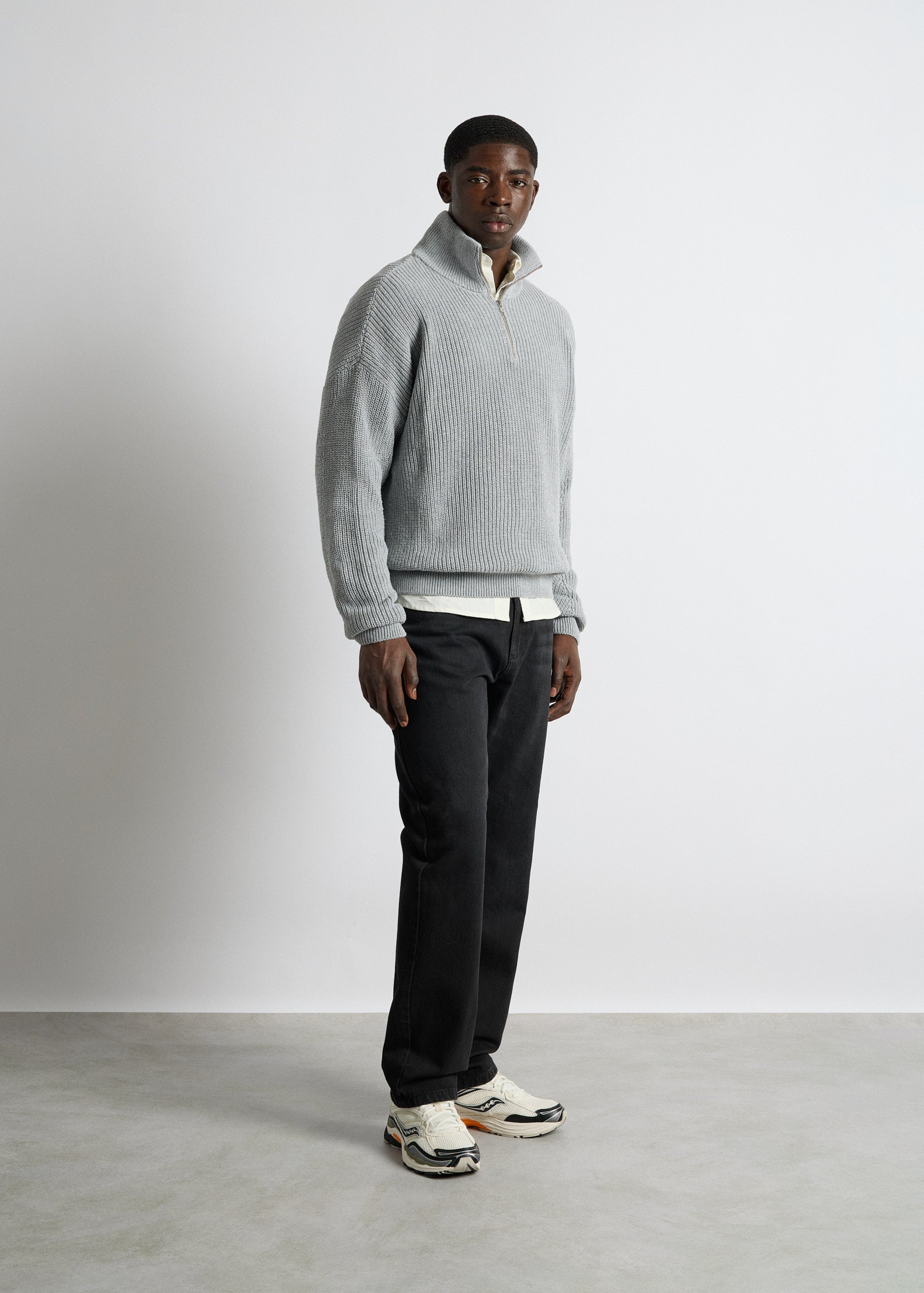 burocs-denim-john-straight-jeans-black-grey-w29-l30-baumwolle image 4