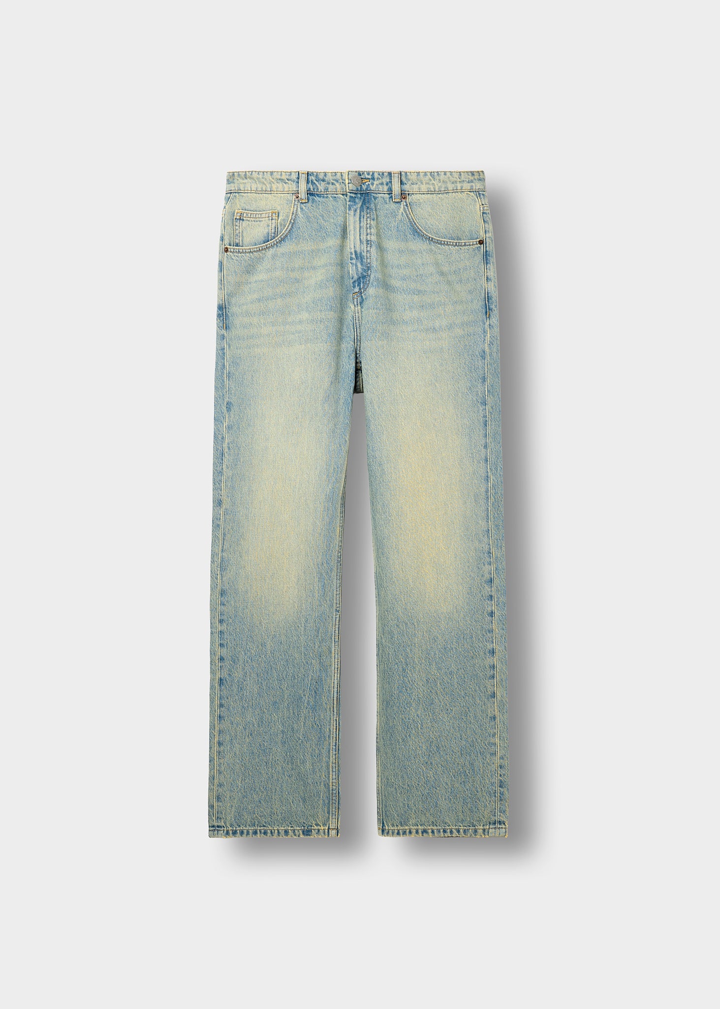 burocs-denim-john-straight-jeans-sage-blue-baumwolle image 1