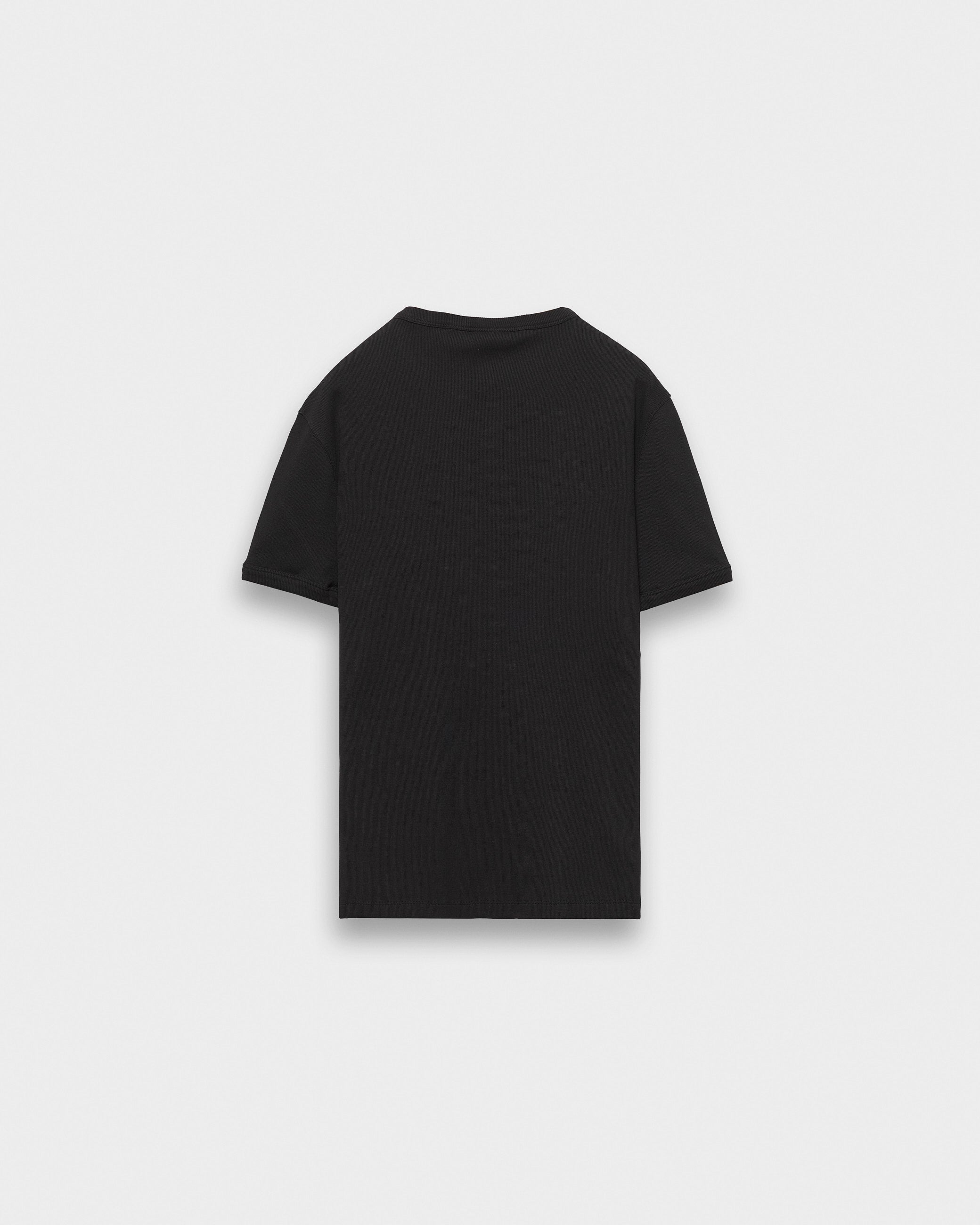 eightyfive-signature-t-shirt-herren-slim-fit-schwarz-baumwolle image 2