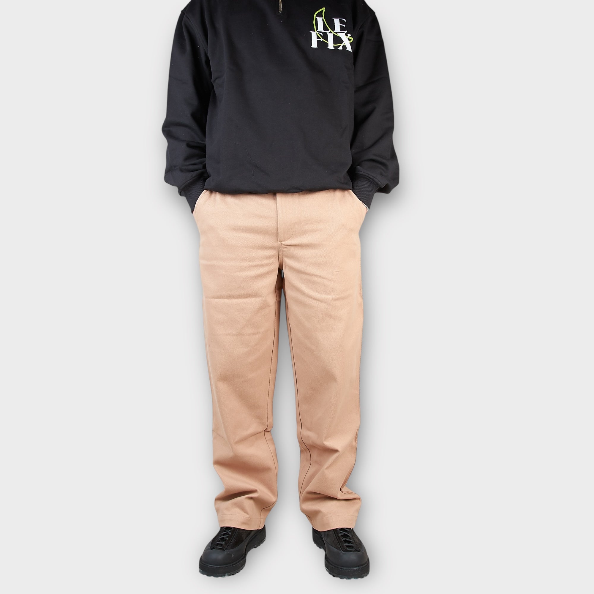 le-fix-hill-pants-hose-dark-beige-100-baumwolle image 4