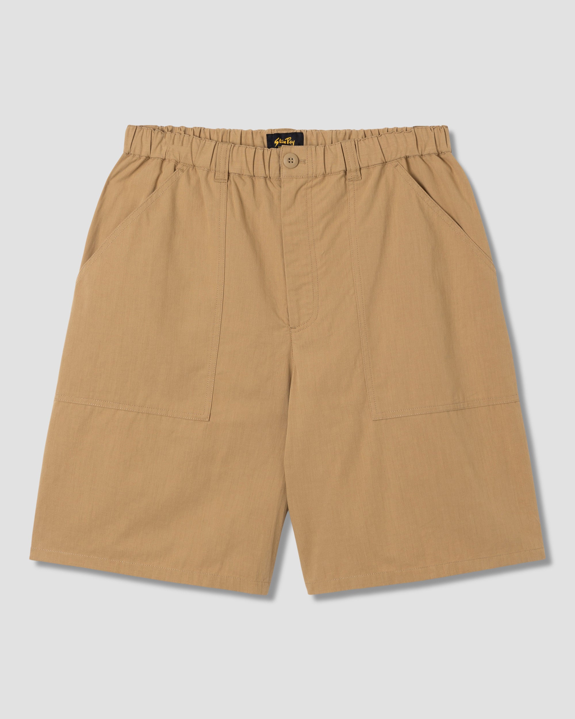 stan-ray-jungle-shorts-khaki-baumwolle-elastisch image 1
