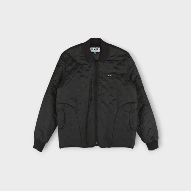 le-fix-termojakke-jacke-schwarz-steppjacke-winddicht image 1