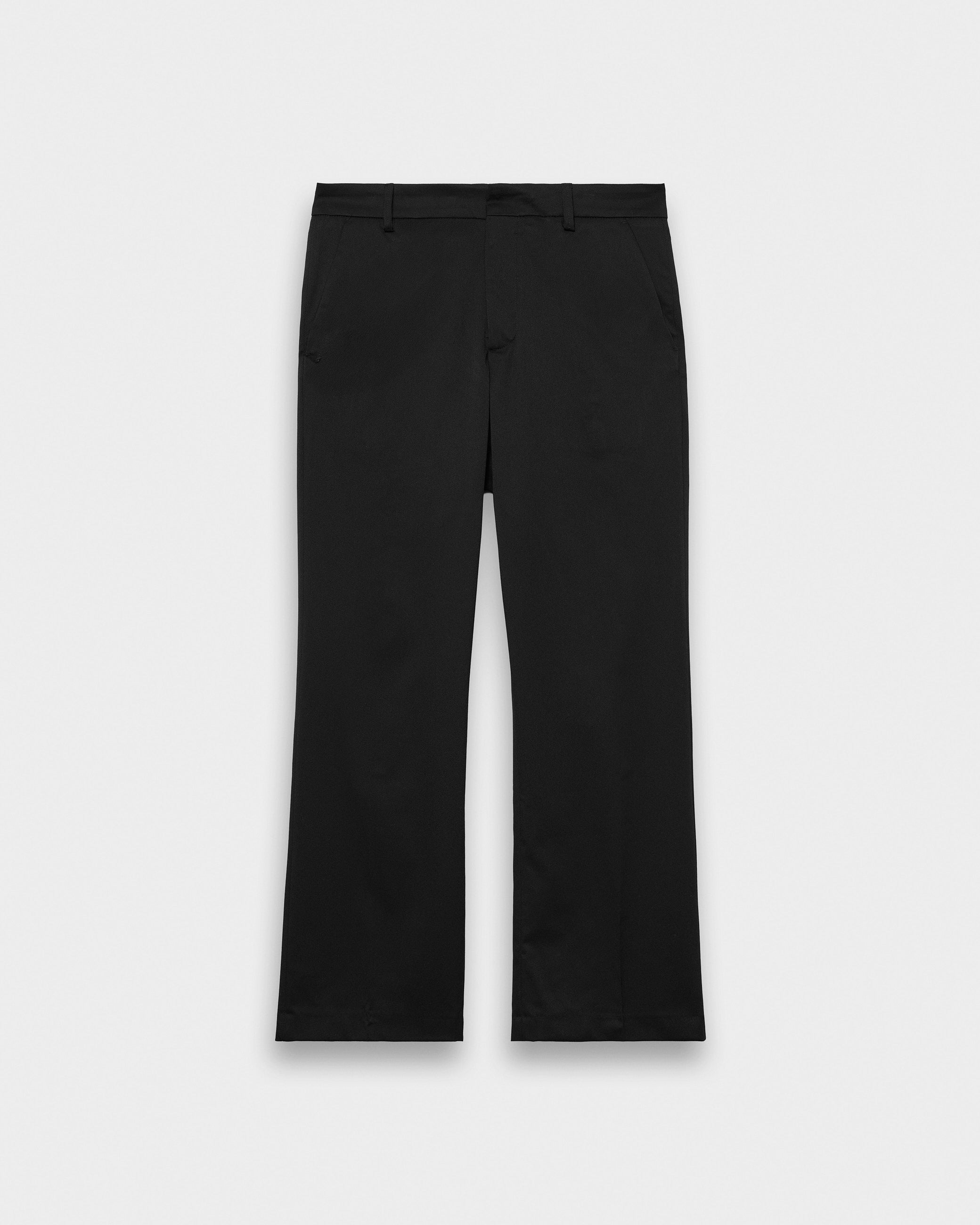 eightyfive-flared-tailored-pants-hose-black-meteorite-flared-fit image 1