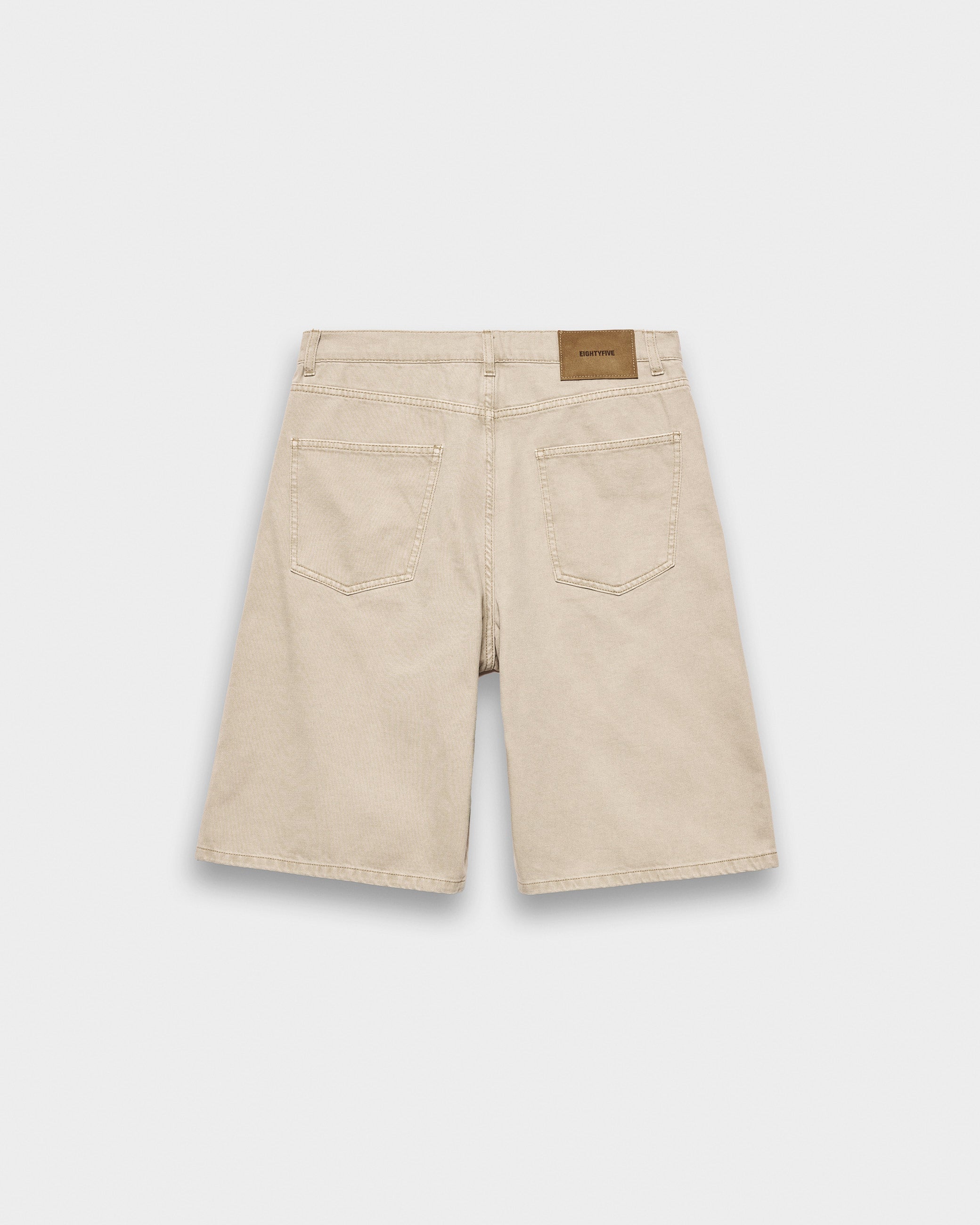 eightyfive-distressed-baggy-jorts-herren-soft-brown-baumwolle image 2