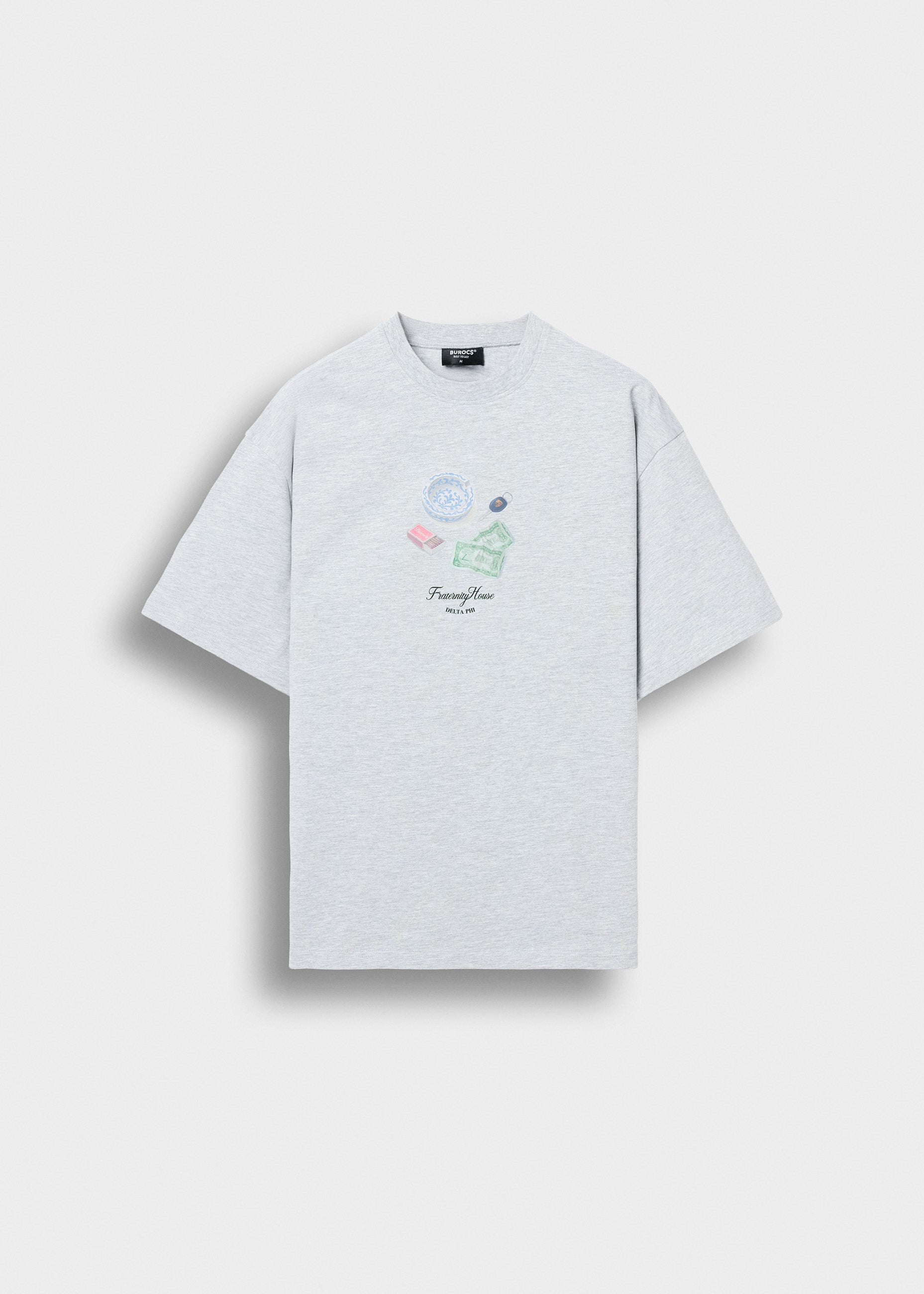 burocs-still-life-oversize-t-shirt-ash-grey-baumwolle image 1