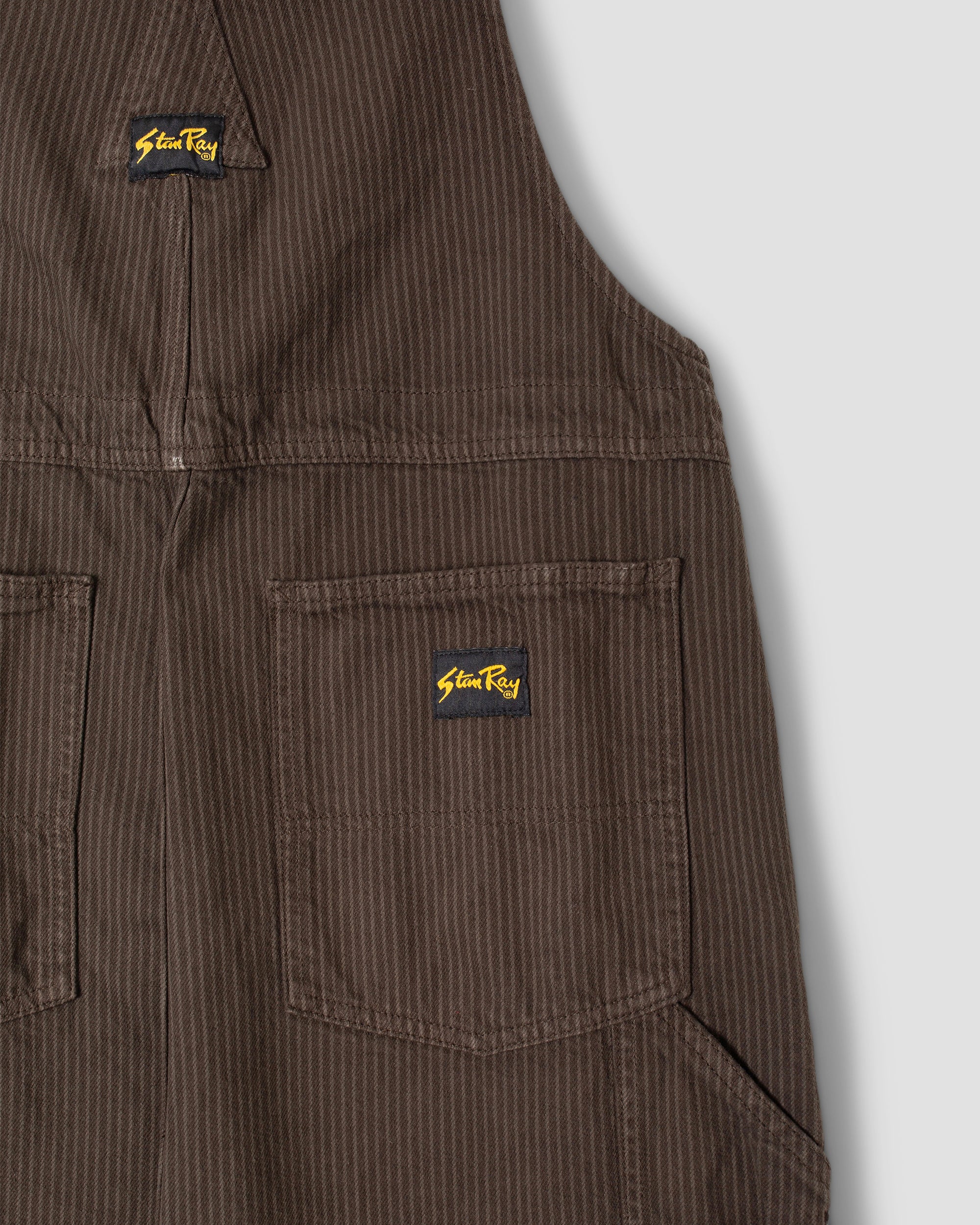 stan-ray-earls-bib-latzhose-charcoal-hickory-gestreift image 4
