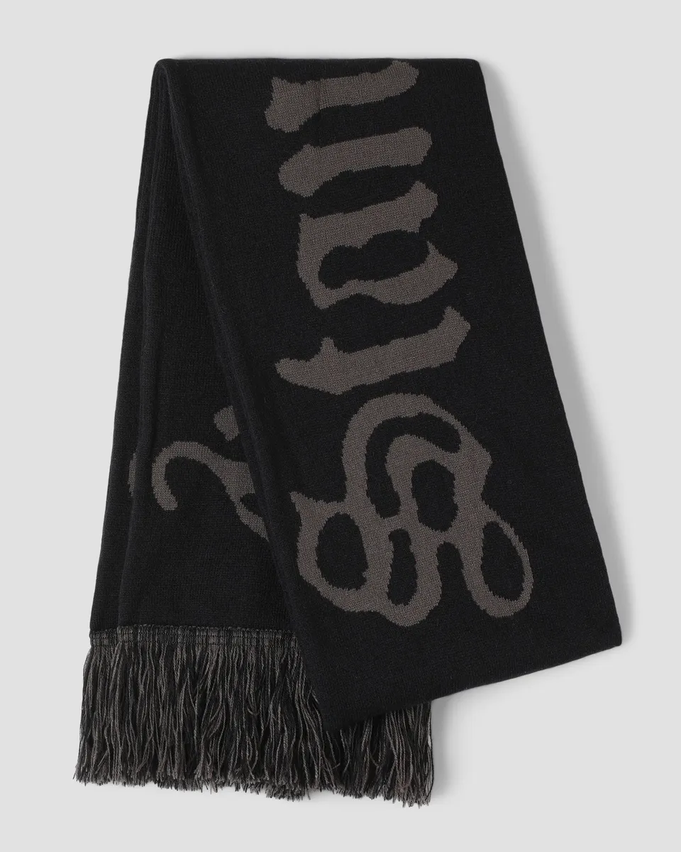 stan-ray-olde-english-scarf-schal-black-acryl image 1