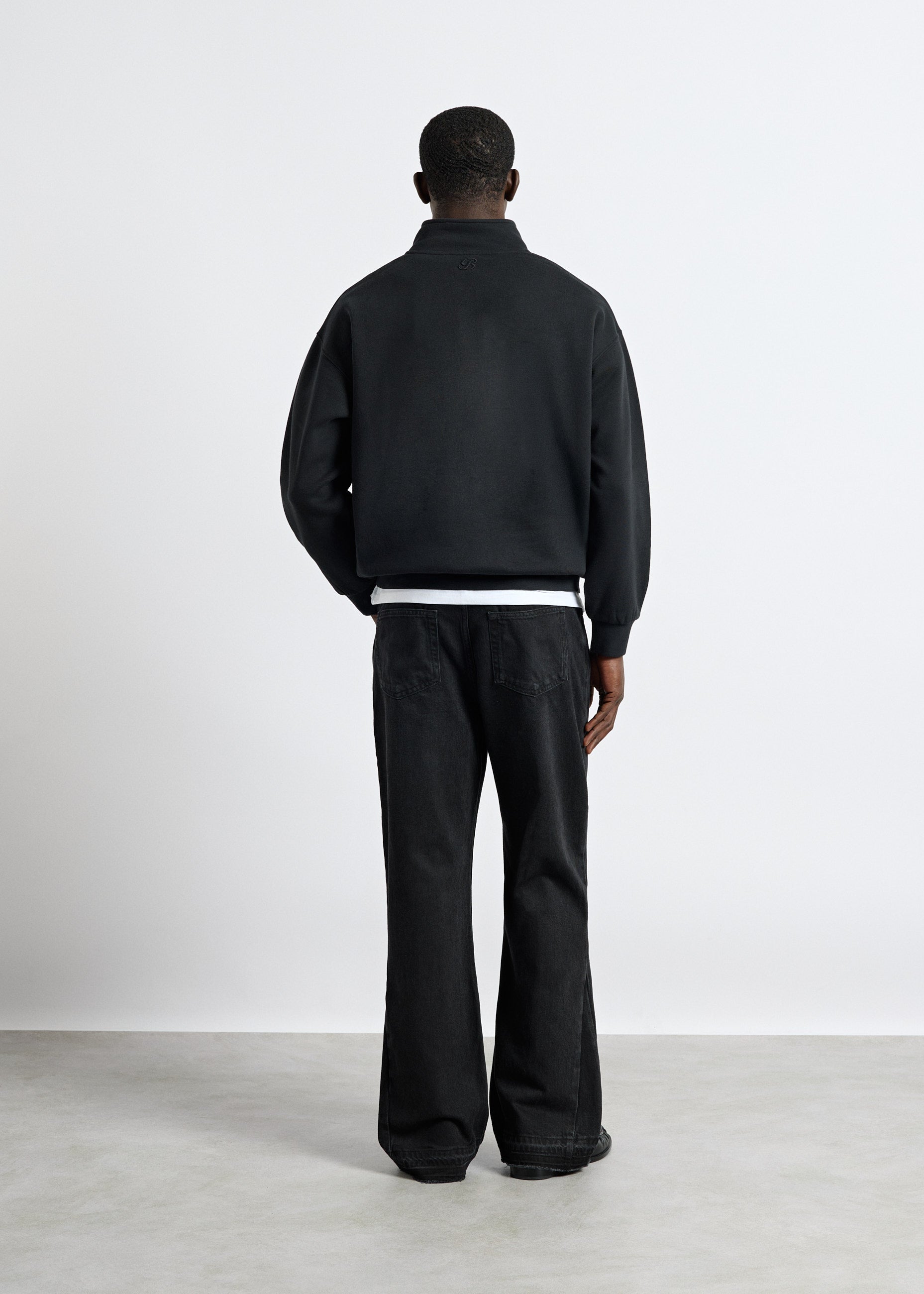 burocs-tony-flared-open-hem-jeans-grey-baumwolle image 6