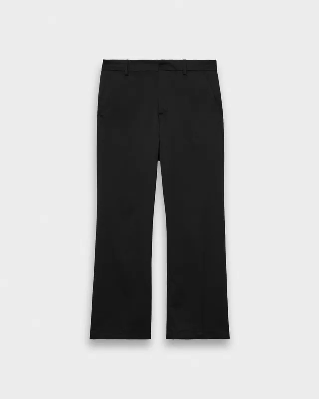 eightyfive-flared-tailored-pants-hose-black-meteorite-flared-fit image 1