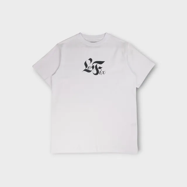 le-fix-times-t-shirt-herren-wei-baumwolle-regular-fit image 1