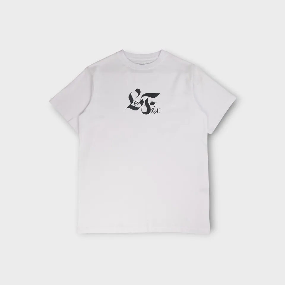 le-fix-times-t-shirt-herren-wei-baumwolle-regular-fit image 1