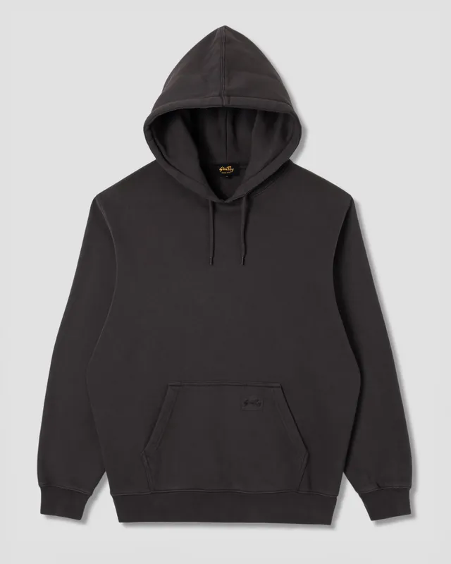 stan-ray-patch-hood-hoodie-raven-black-baumwolle image 1