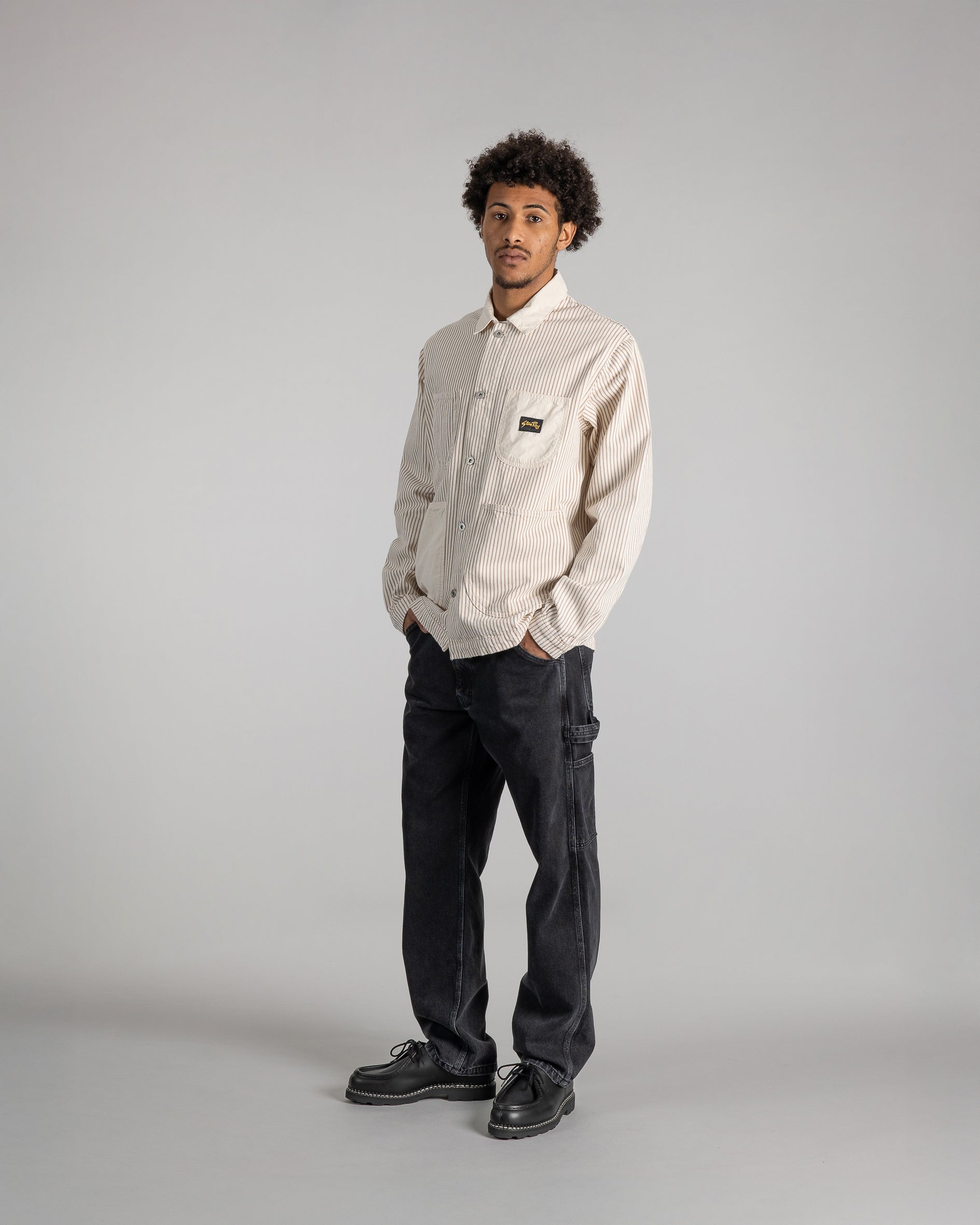 stan-ray-coverall-jacket-arbeitsjacke-hickory-mix image 7