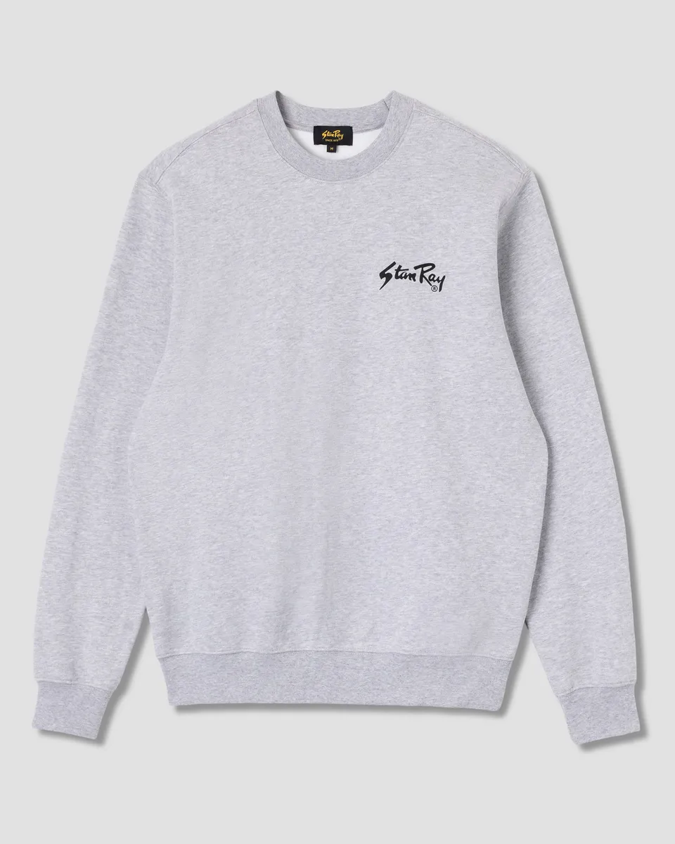 stan-ray-og-crew-sweatshirt-grey-heather-baumwolle image 1