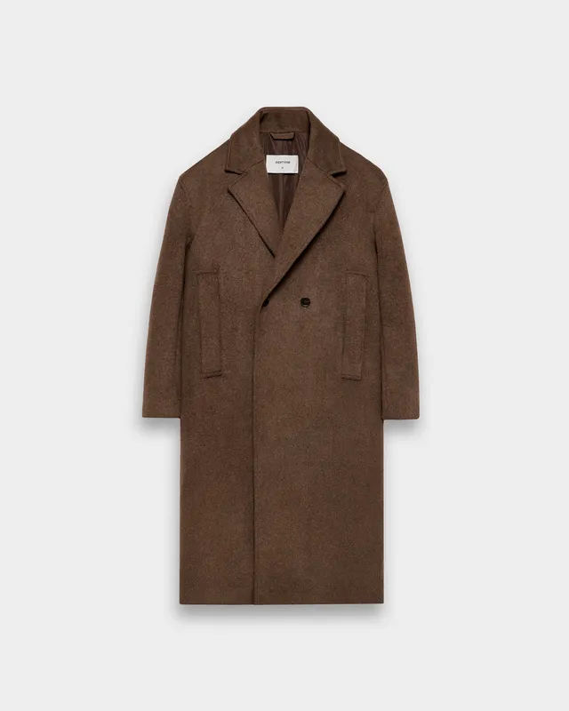 eightyfive-double-breasted-wool-coat-brown-wollmantel image 1